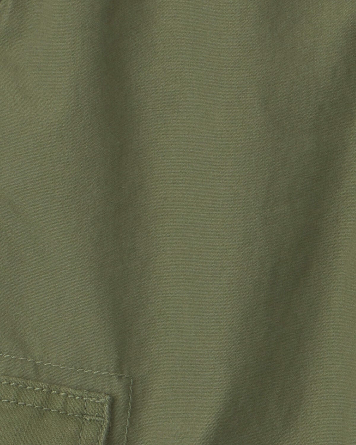 Boys Baggy Cargo Pants - Olive Green - Image 3