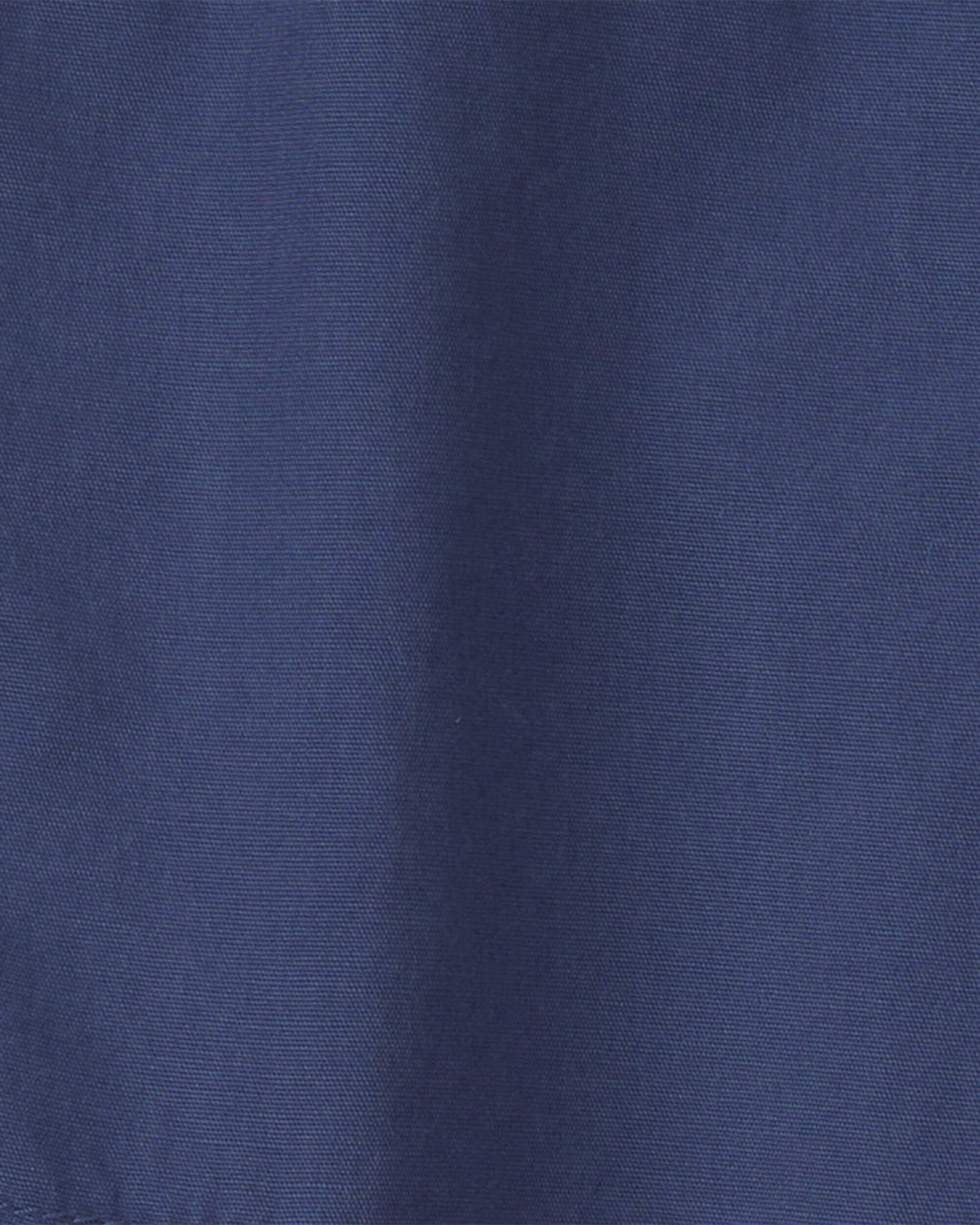 Boys Baggy Cargo Pants - Navy Blue - Image 6