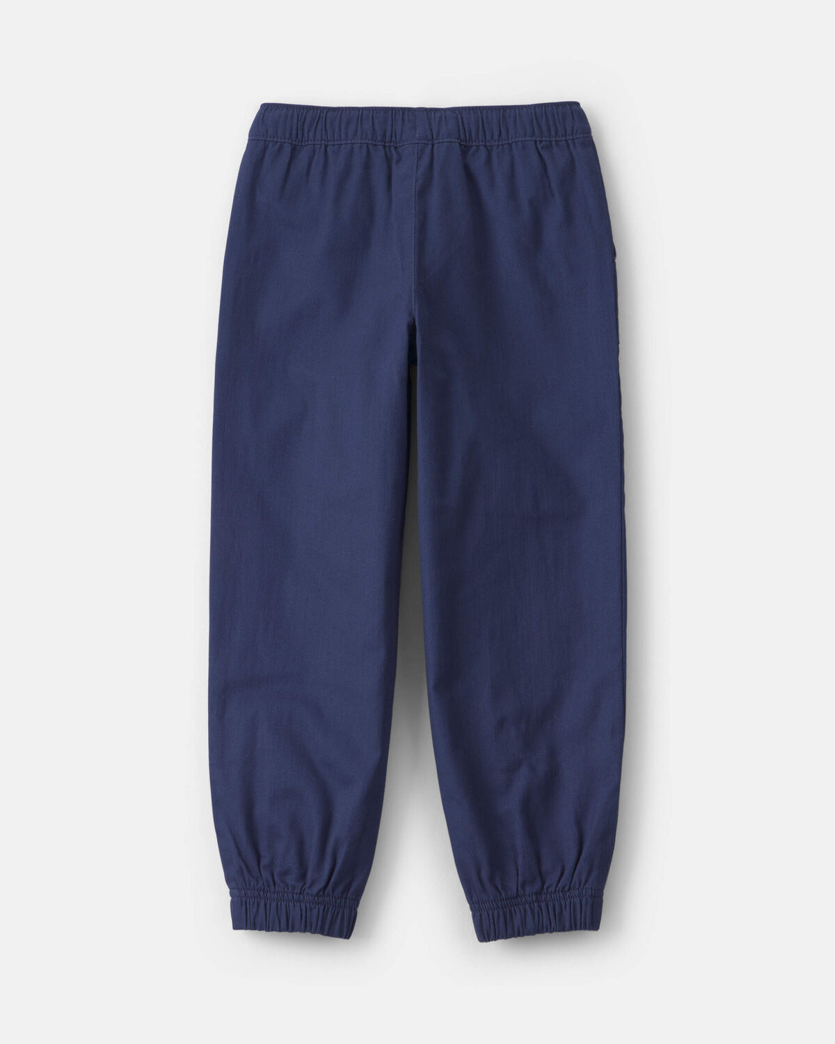 Boys Twill Joggers - Navy Blue - Image 2