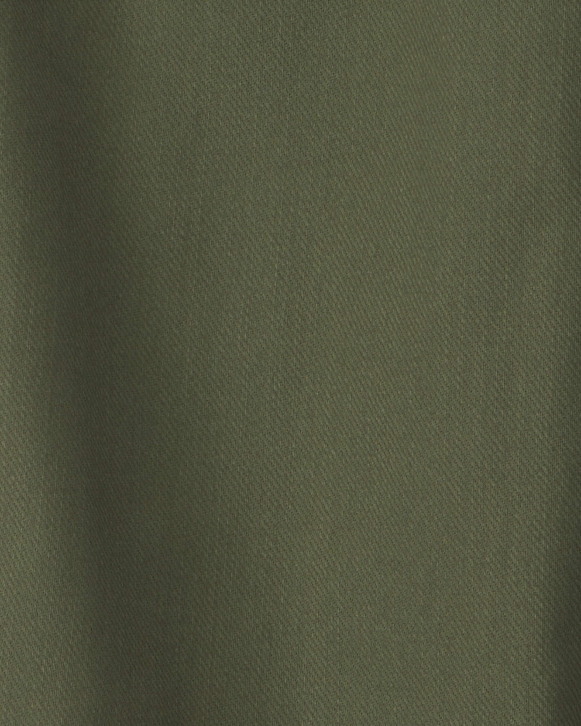 Boys Twill Joggers - Olive Green - Image 5
