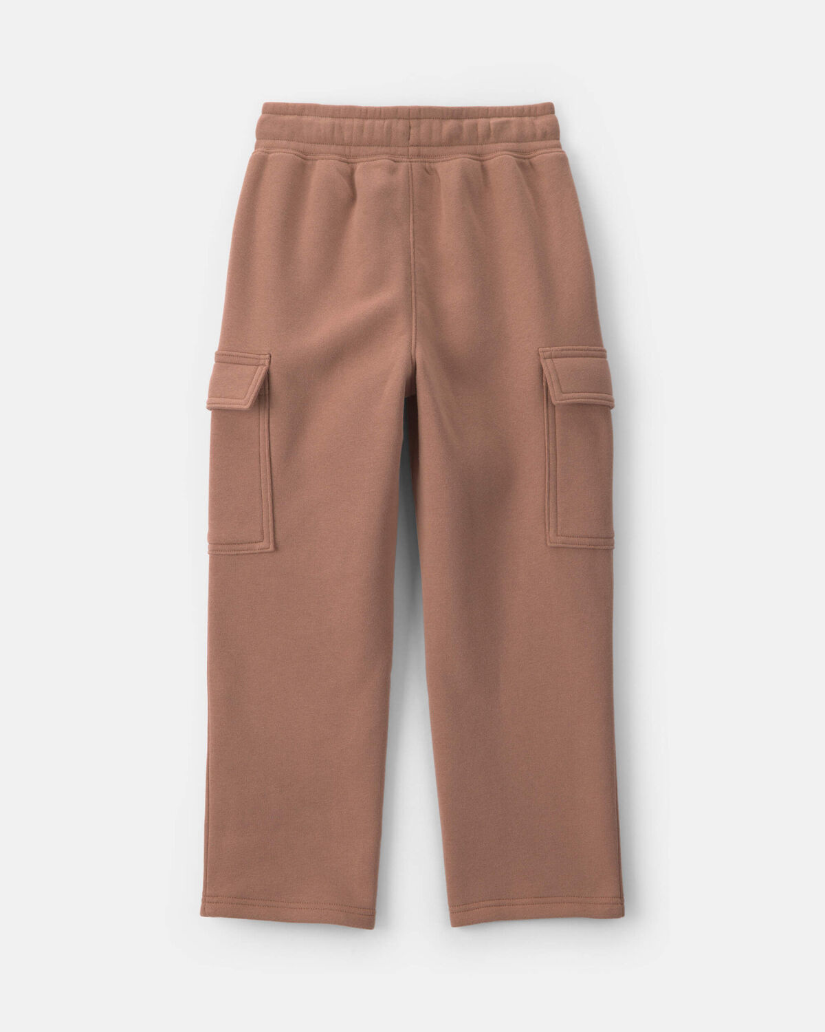 Boys Fleece Cargo Pants - Tan - Image 2