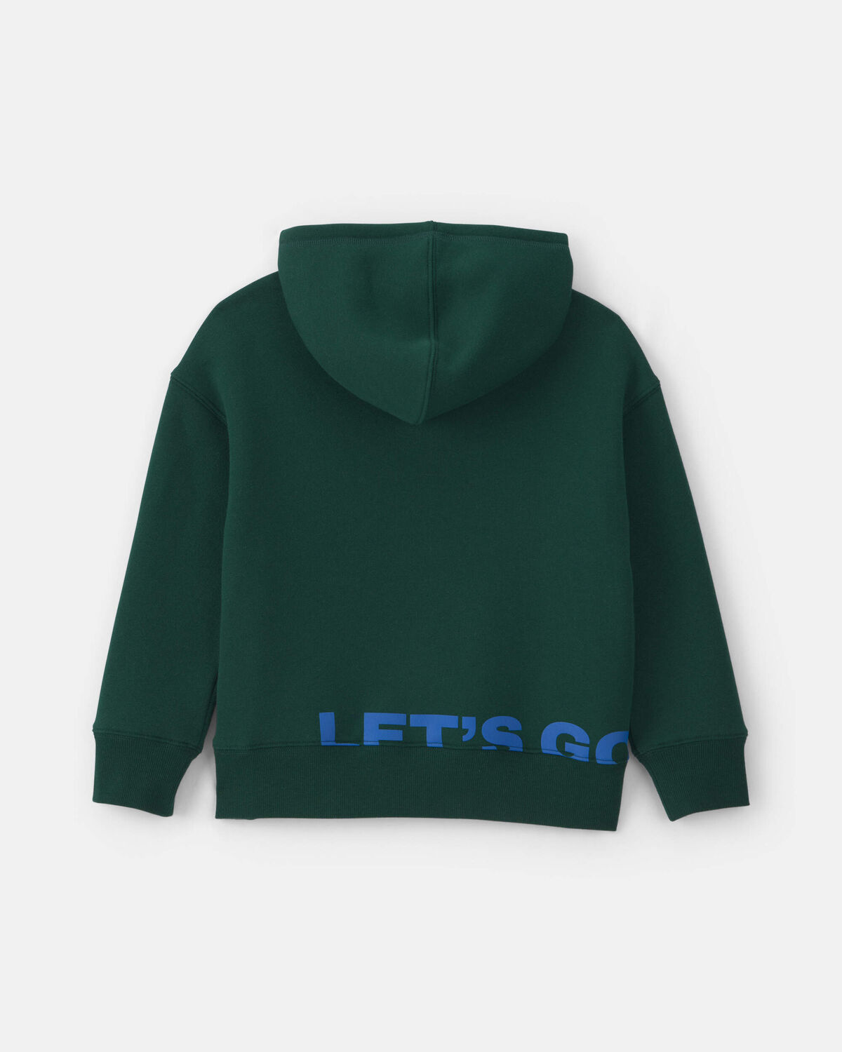 Boys 'Play To Win' Fleece Hoodie - Green - Image 2