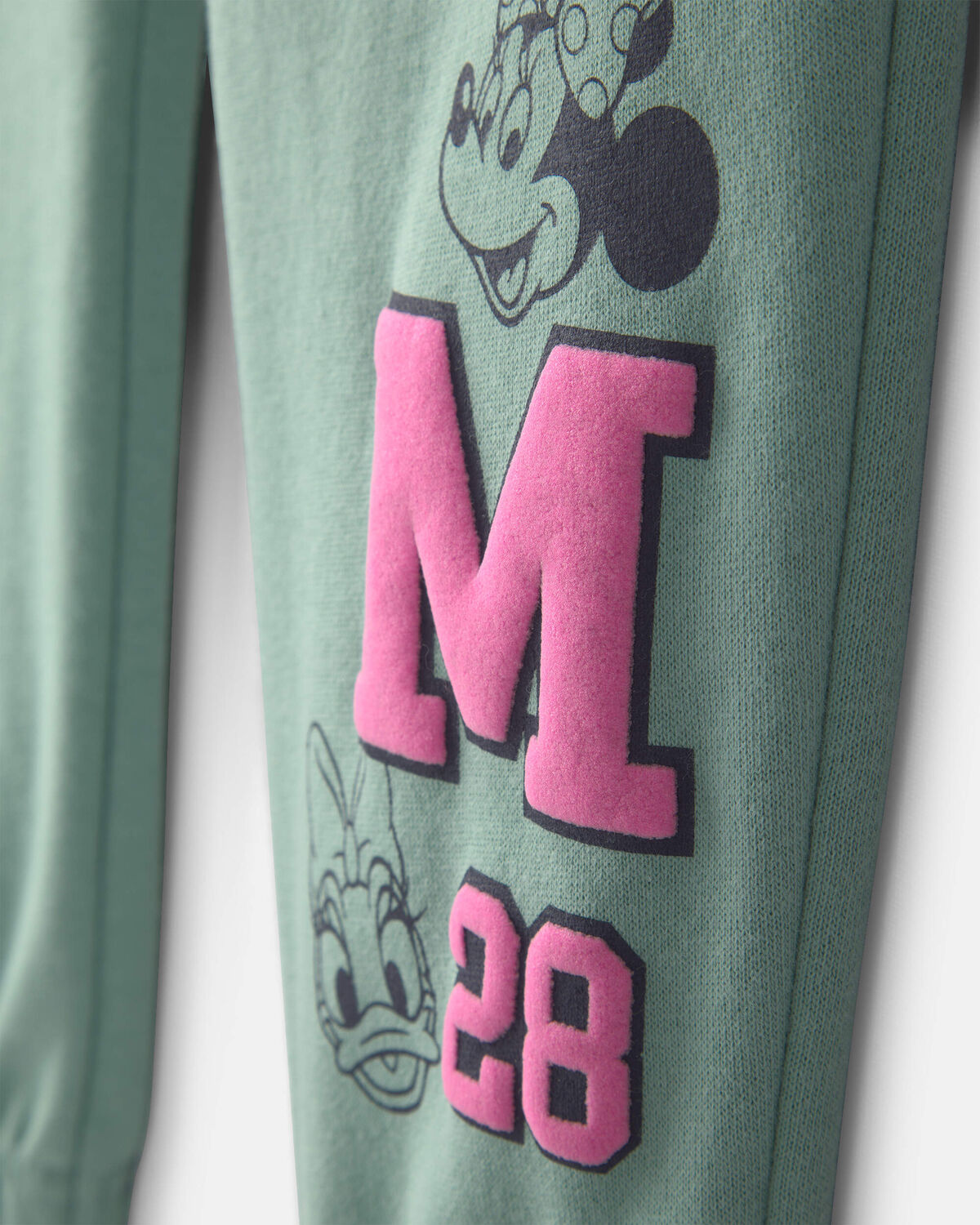 Girls Disney© Minnie Mouse Fleece Joggers - Green - Image 3