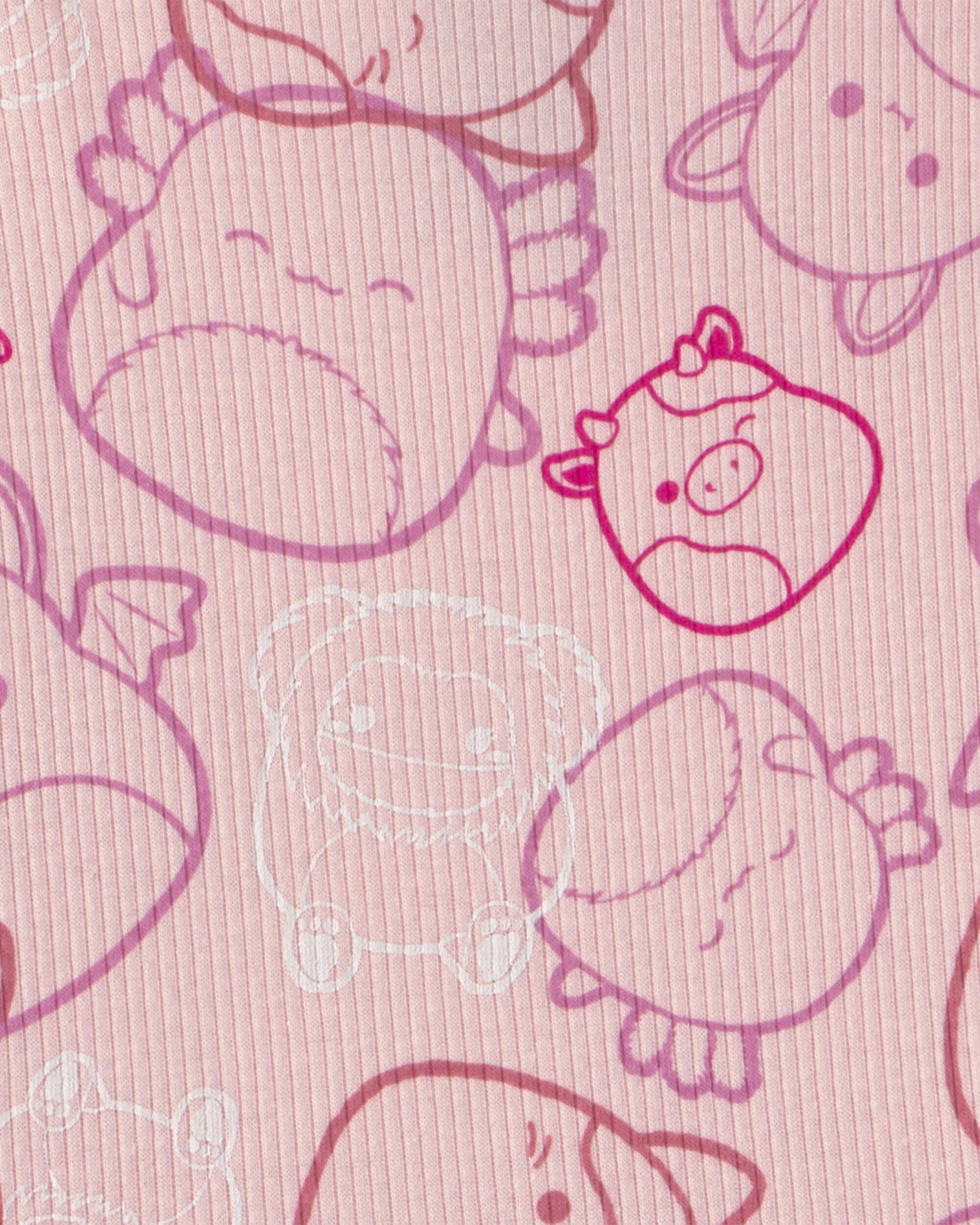 Girls Squishmallow Long-Sleeve Dress - Pink - Image 4