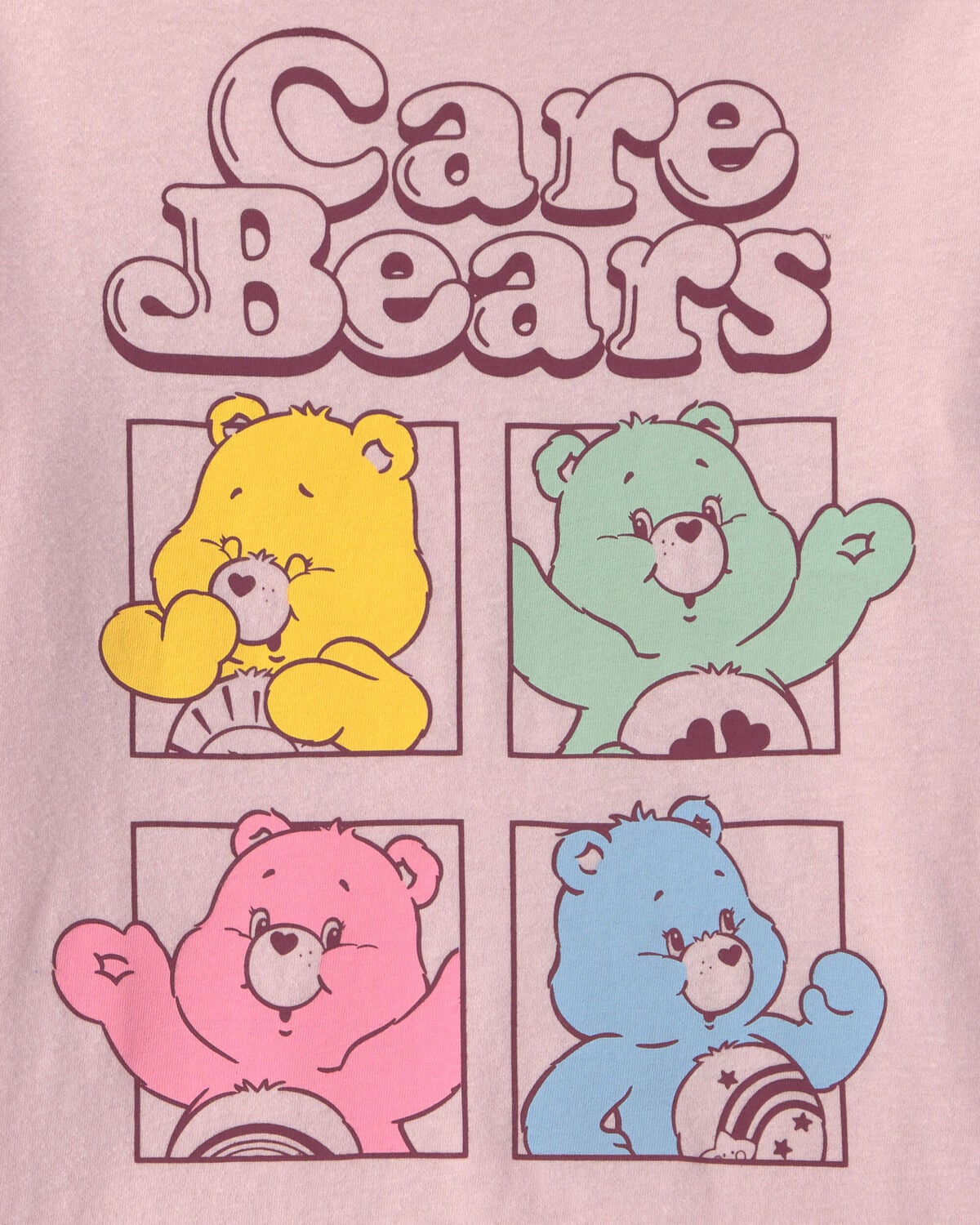 Girls Care Bears Long-Sleeve Graphic Tee - Pink - Image 2