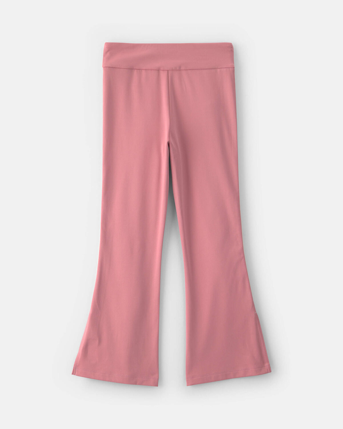 Girls Pull-On Stretch Active Flare Leggings - Pink - Image 2