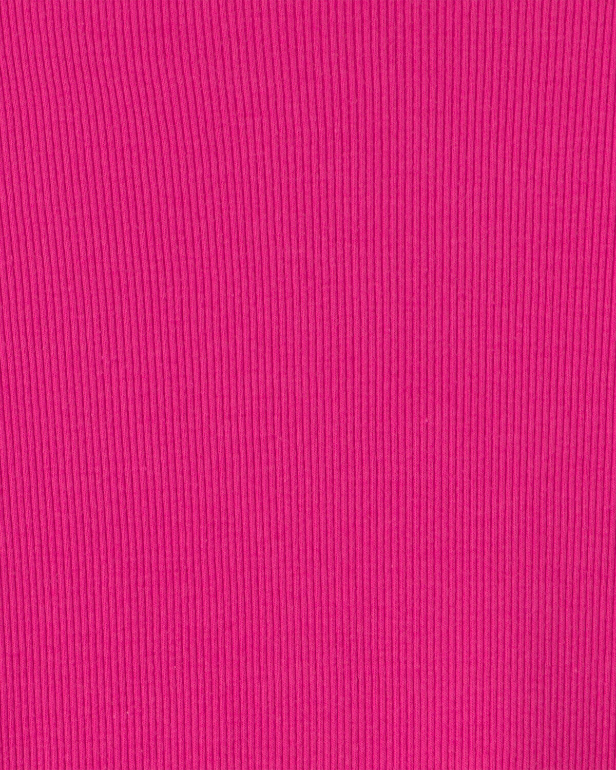 Girls Long-Sleeve Ribbed Top - Pink - Image 2
