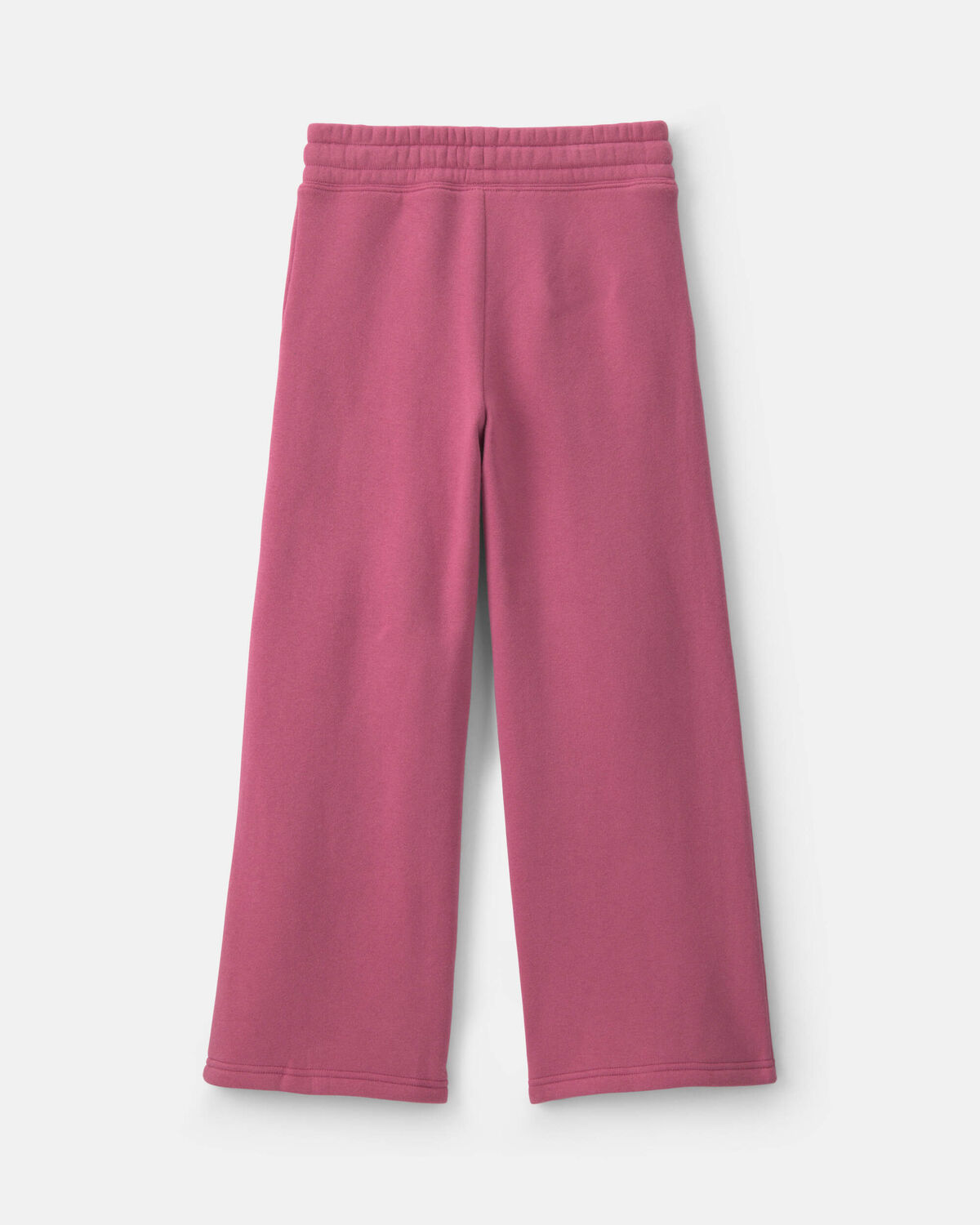 Girls Fleece Wide-Leg Active Pants - Pink - Image 2