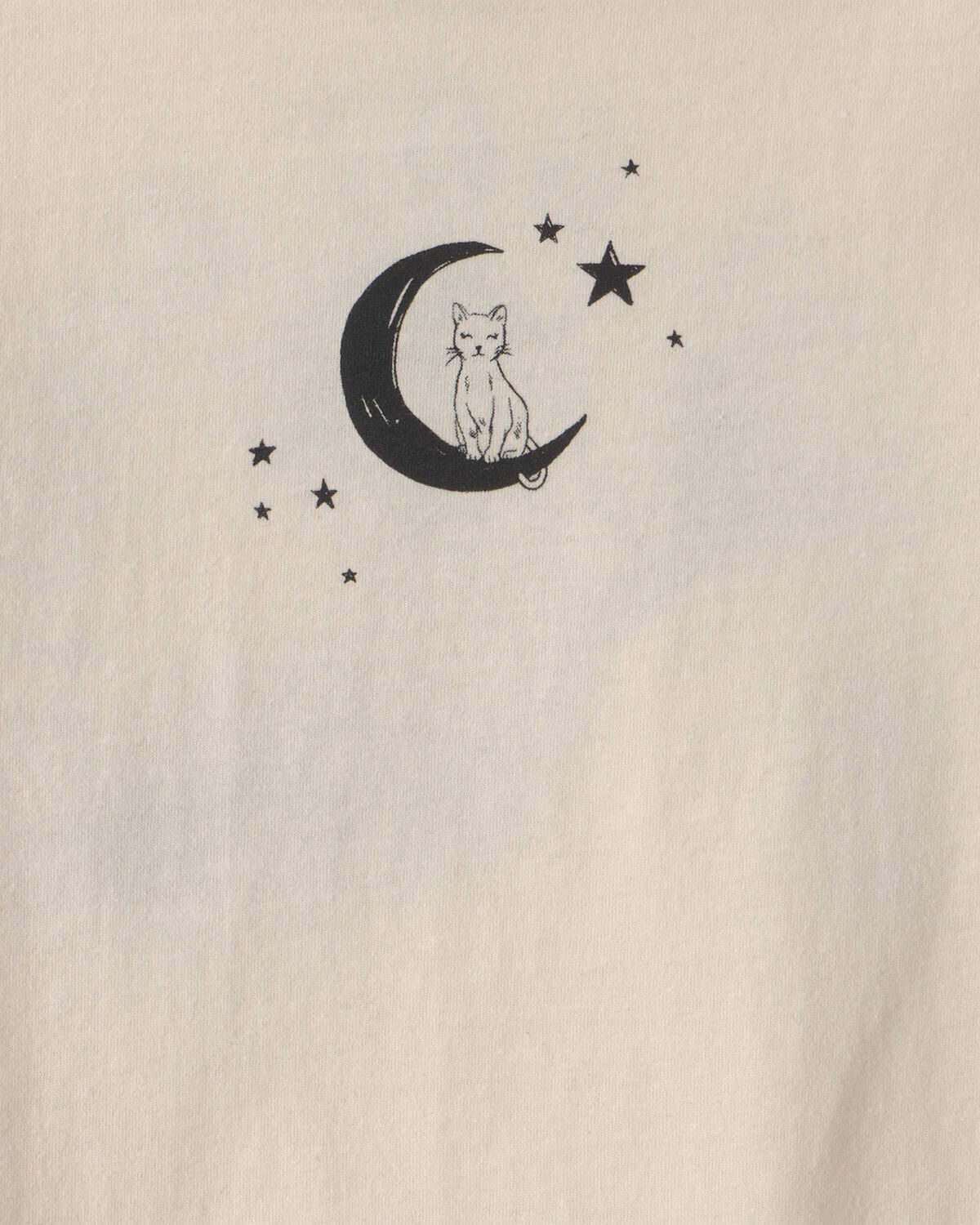Girls 'Ghosted' Halloween Long-Sleeve Graphic Tee - Cream - Image 3