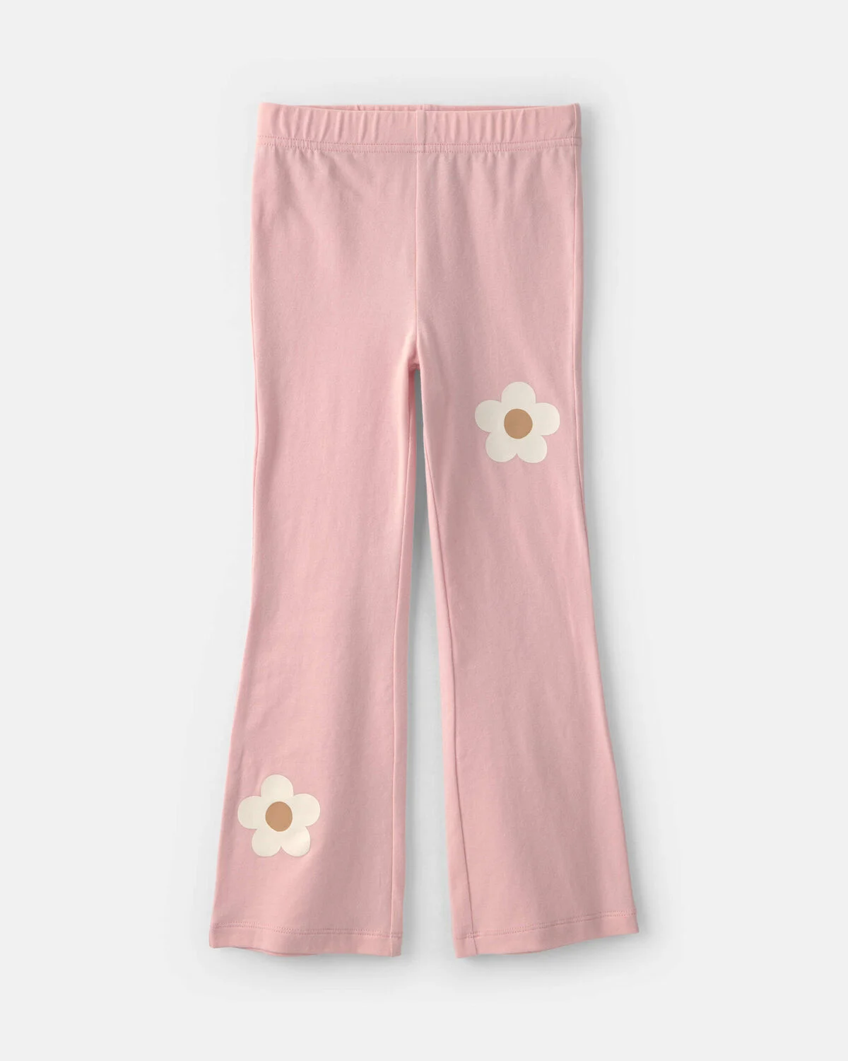 Girls 2-Piece Floral Teddy Fleece Layering Set - Pink - Image 2