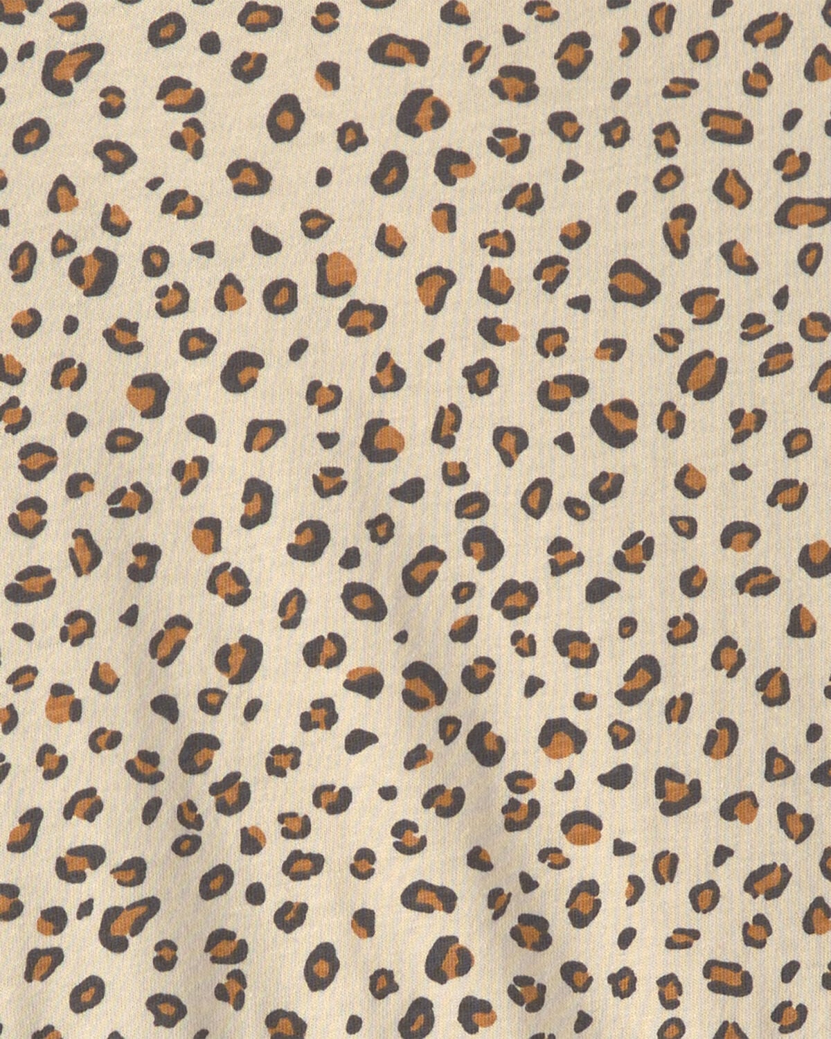 Girls Leopard Long-Sleeve Dress - Brown - Image 3