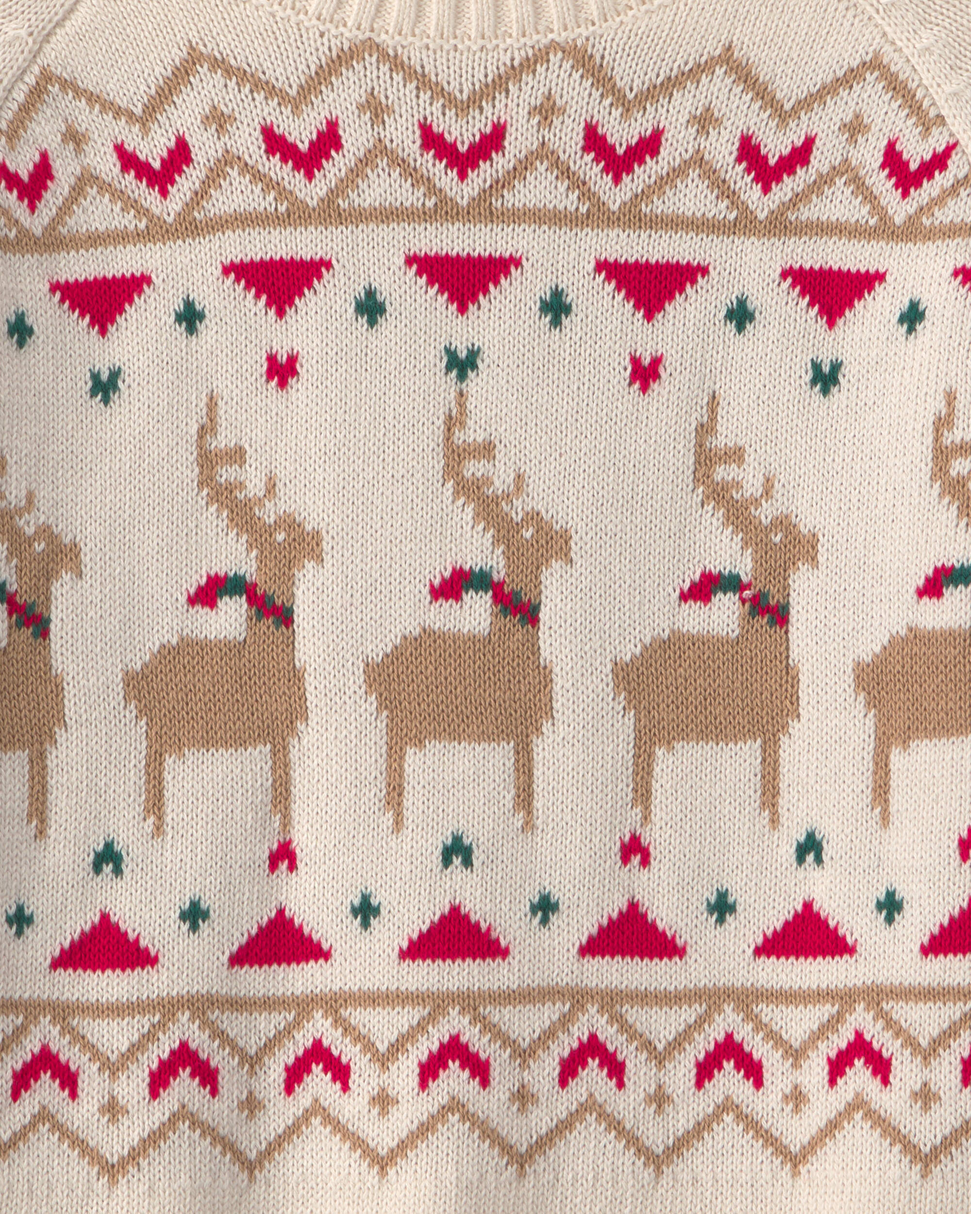 Girls Candy Cane Sweater - Pink - Image 5