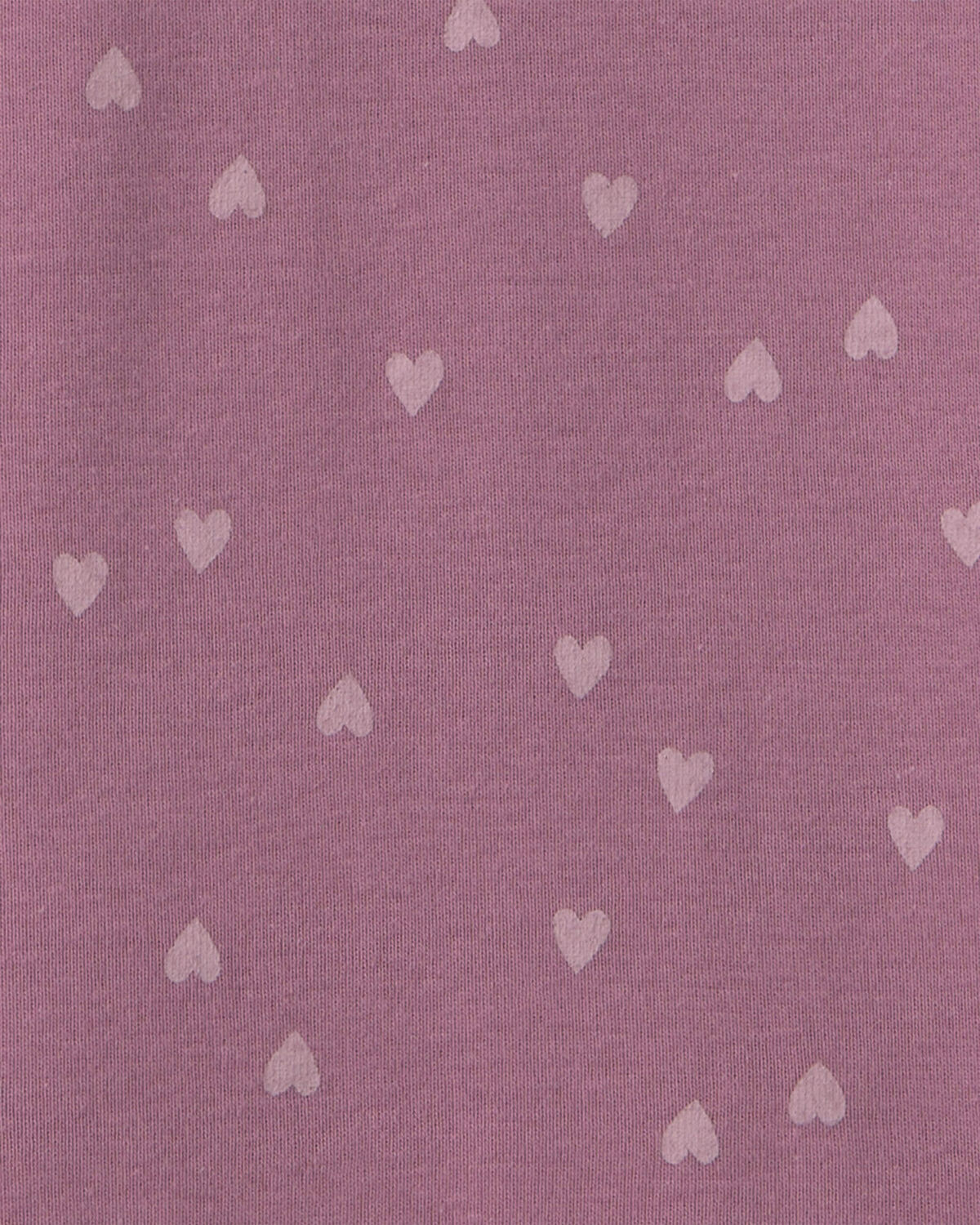 Girls Heart Long-Sleeve Rib Top - Purple - Image 2