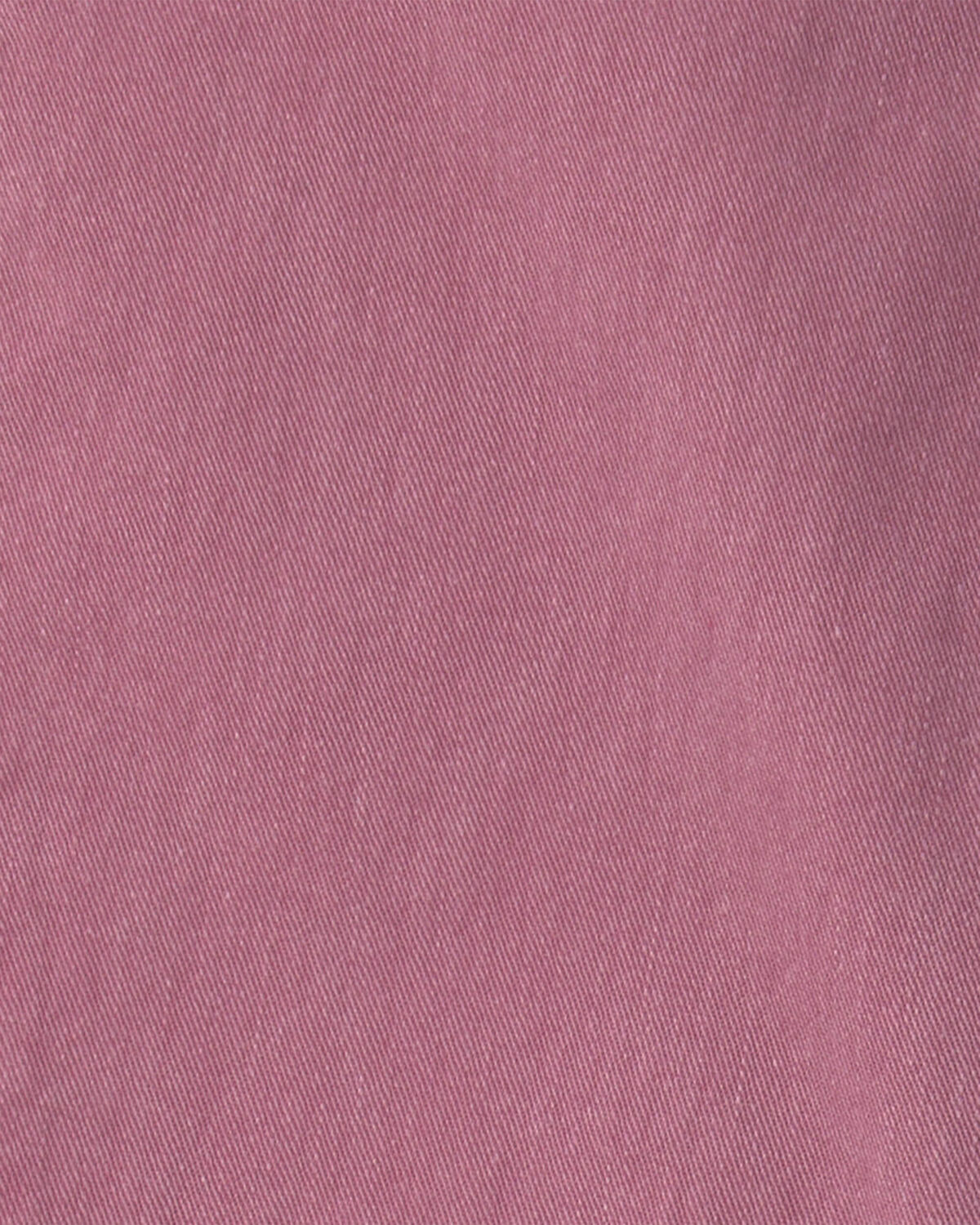 Girls Twill Flare Pants - Purple - Image 3