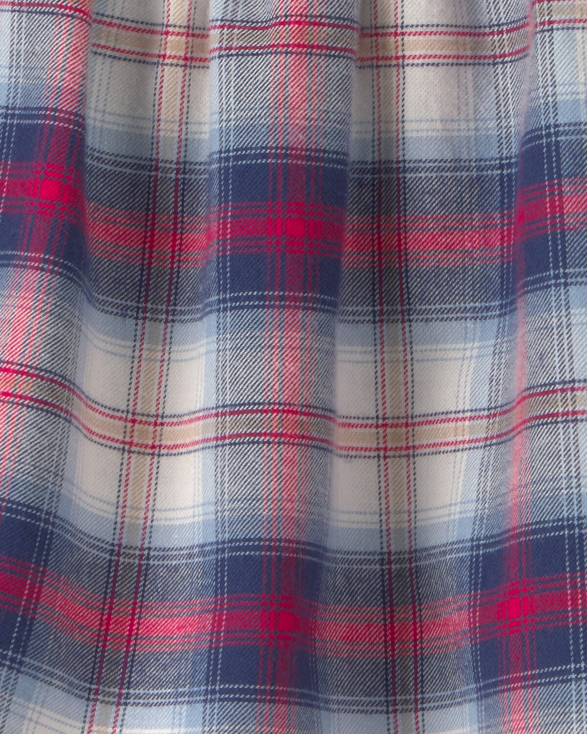 Girls Plaid Twill Skirt - Image 2