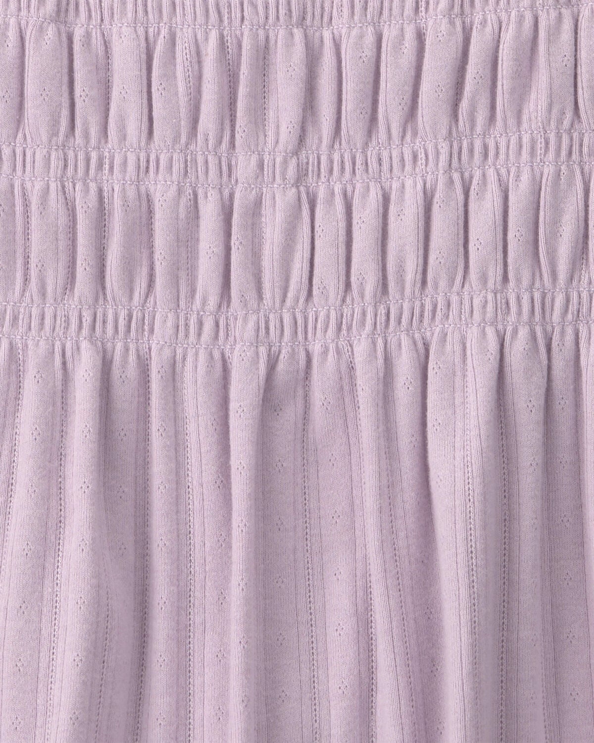 Girls Long-Sleeve Peplum Top - Purple - Image 2