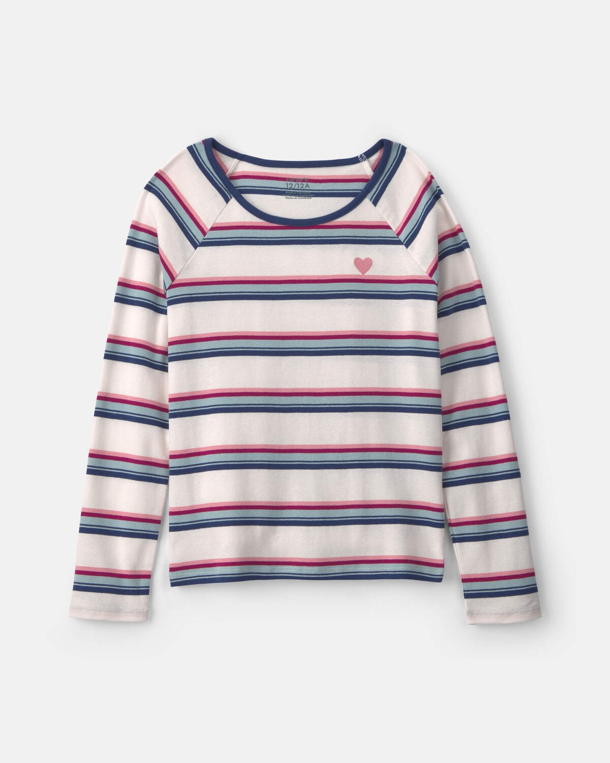 Girls Striped Long-Sleeve T-Shirt