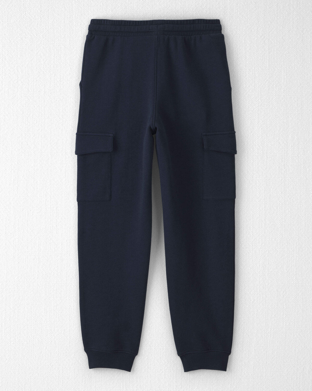 Boys Organic Cotton French Terry Cargo Pants - Image 2