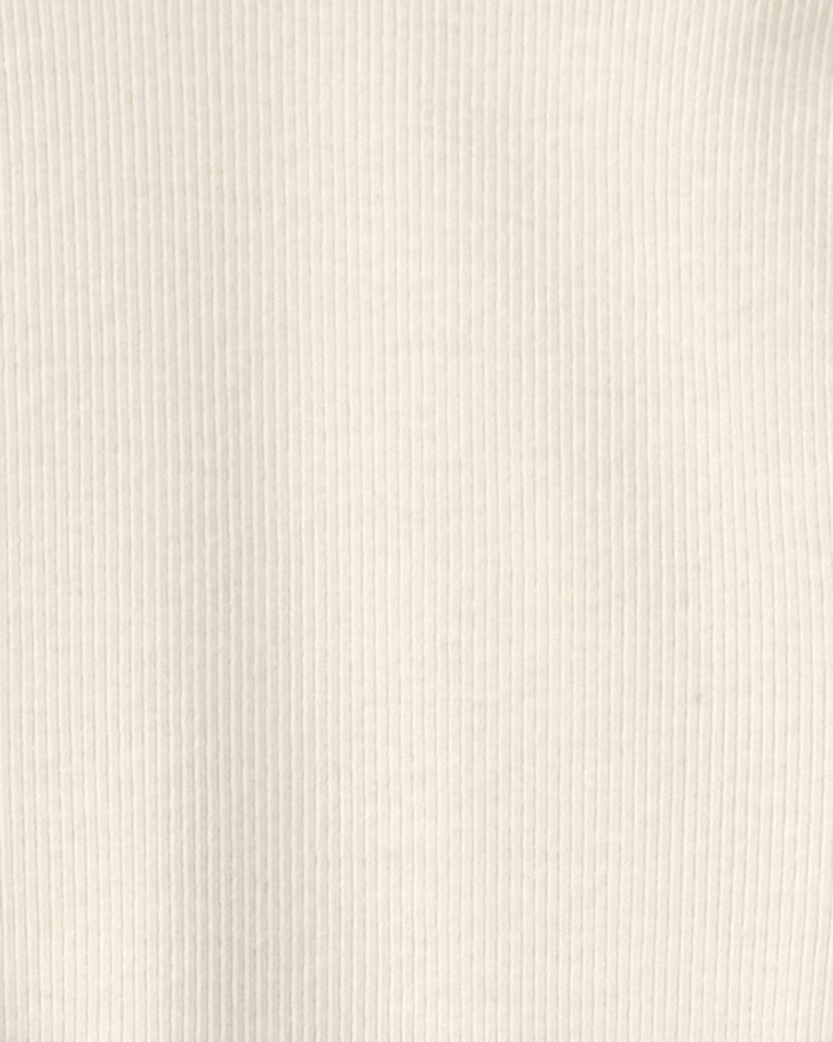 Girls 2-Pack Organic Cotton Ribbed Mock Neck Tops - Image 3