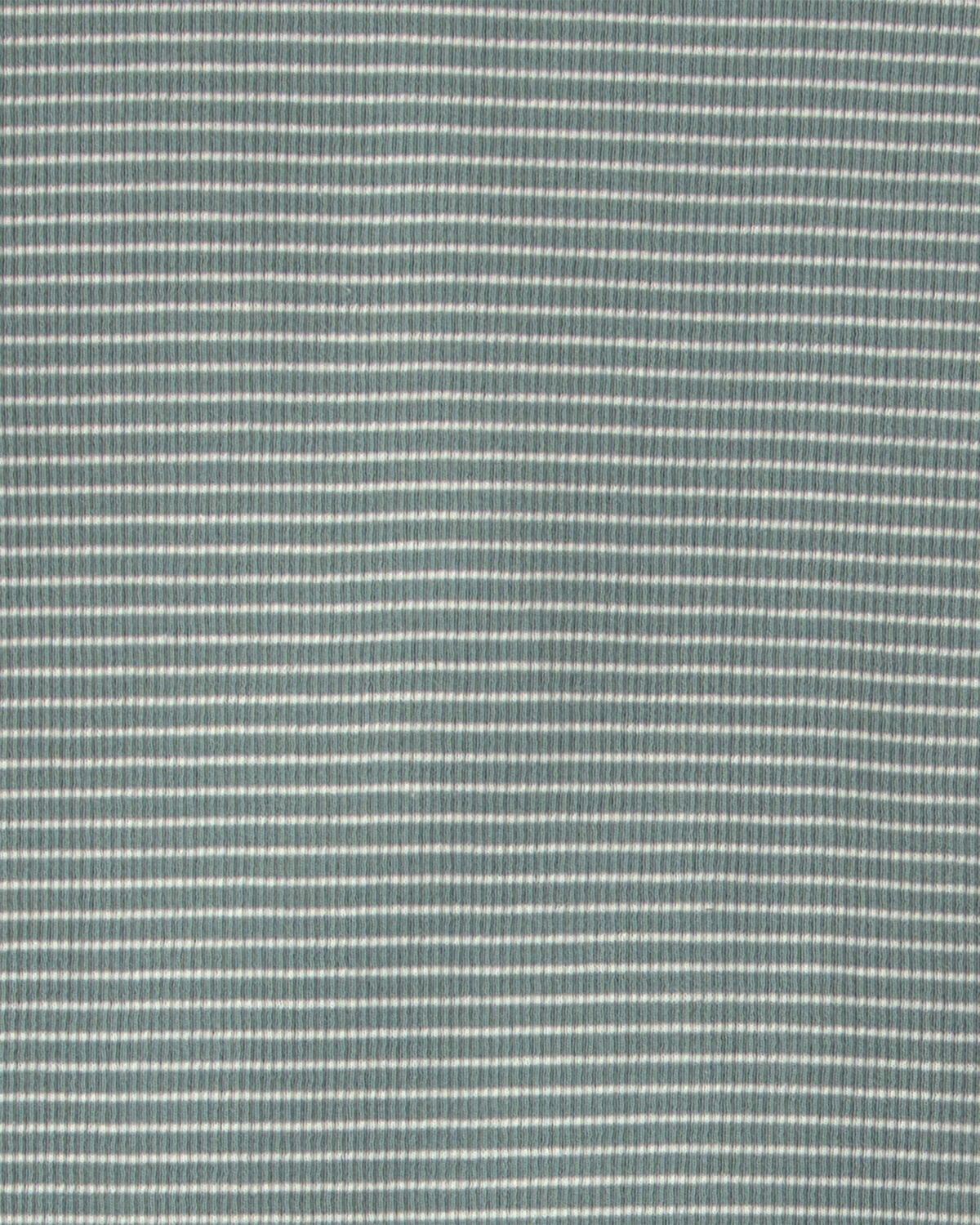 Kids 2-Piece Organic Cotton Ribbed Pajamas in Stripes - Image 3