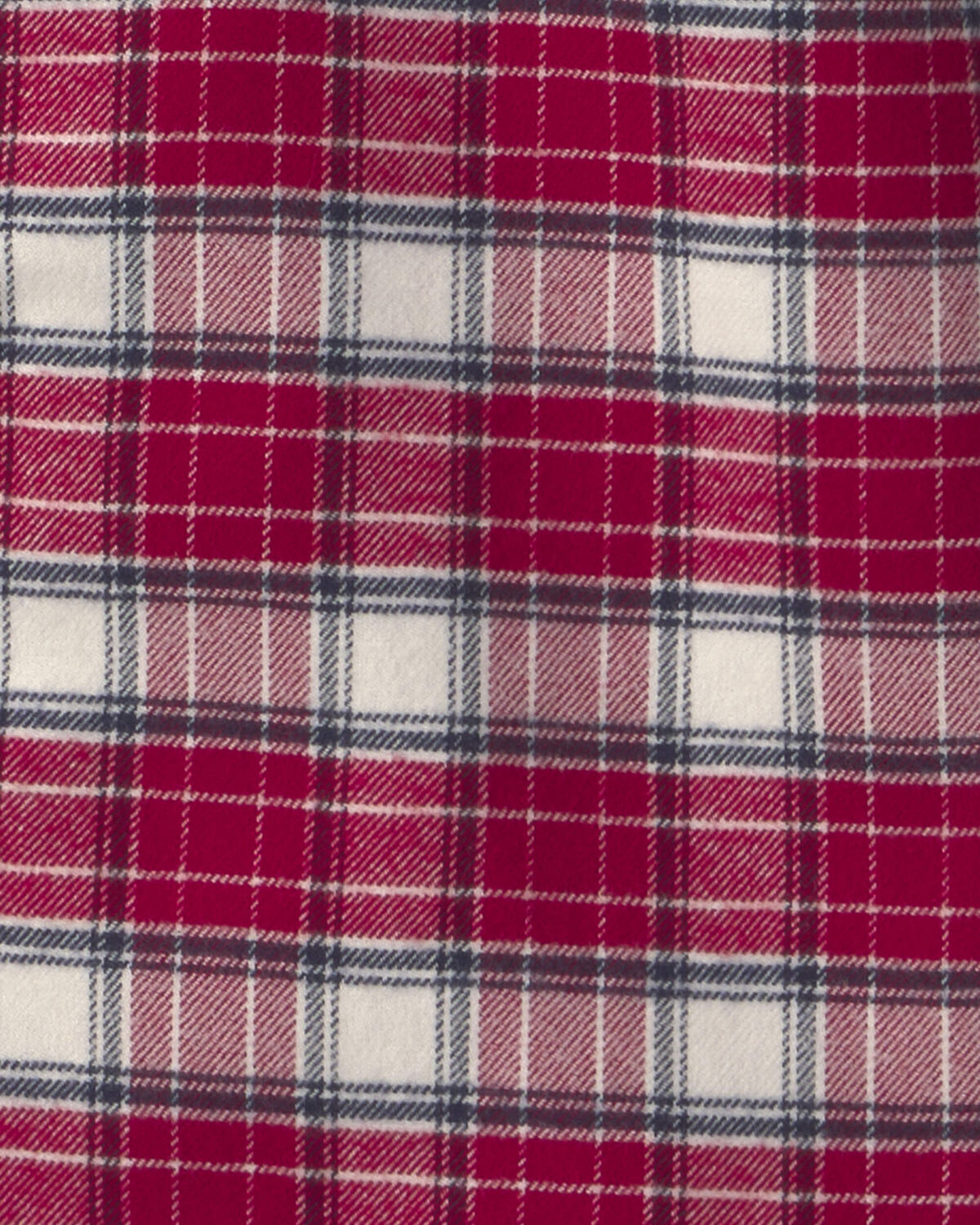 Boys Organic Cotton Flannel Button-Down Shirt - Image 2