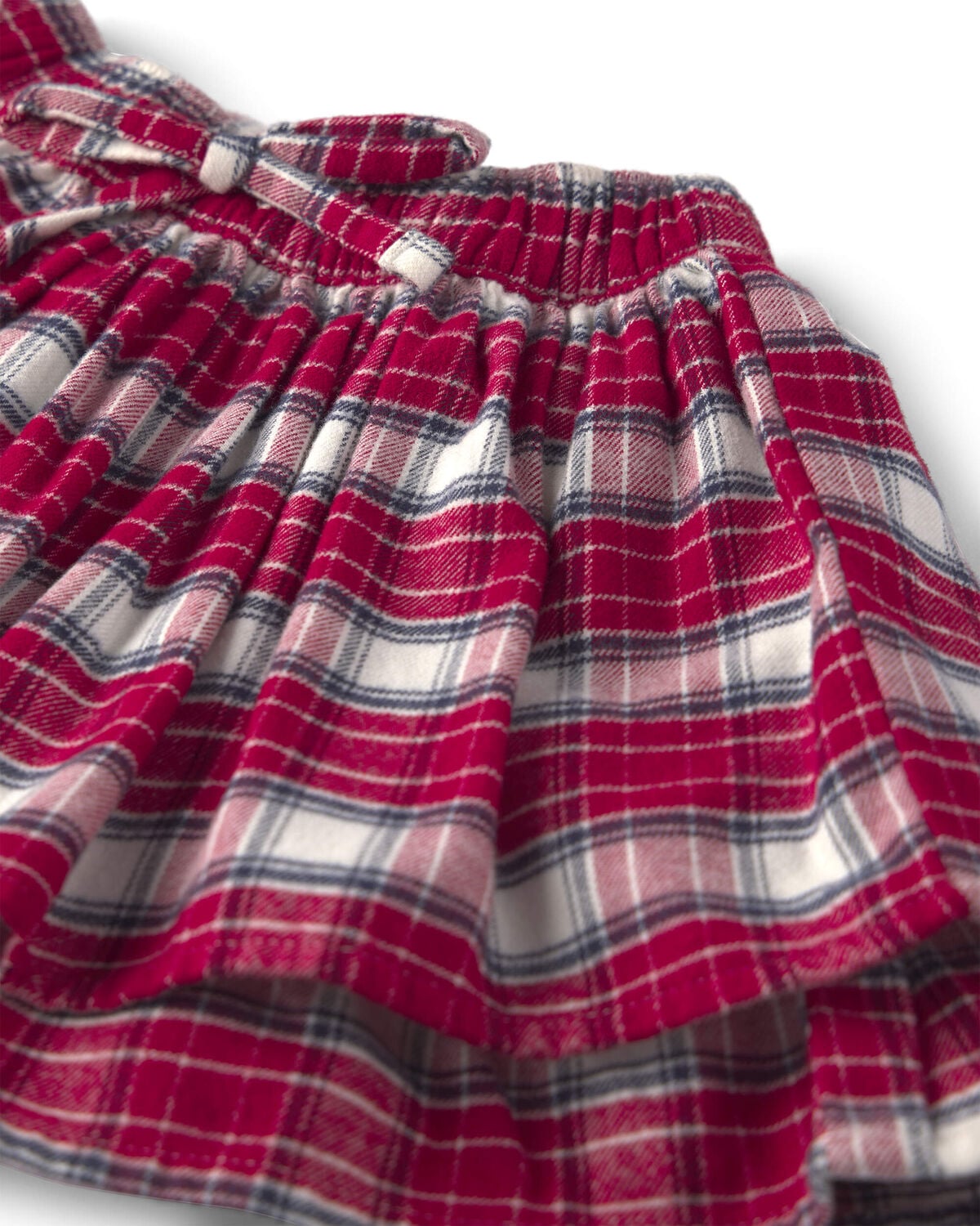 Girls Organic Cotton Flannel Skirt - Image 3