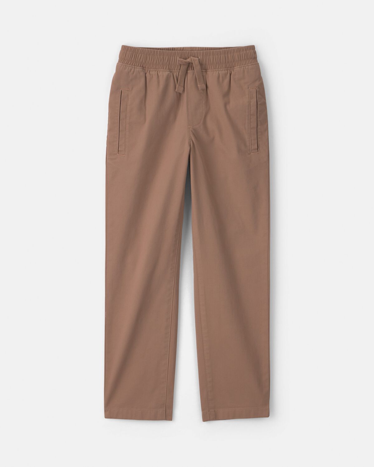 Boys Twill Pants - Brown
