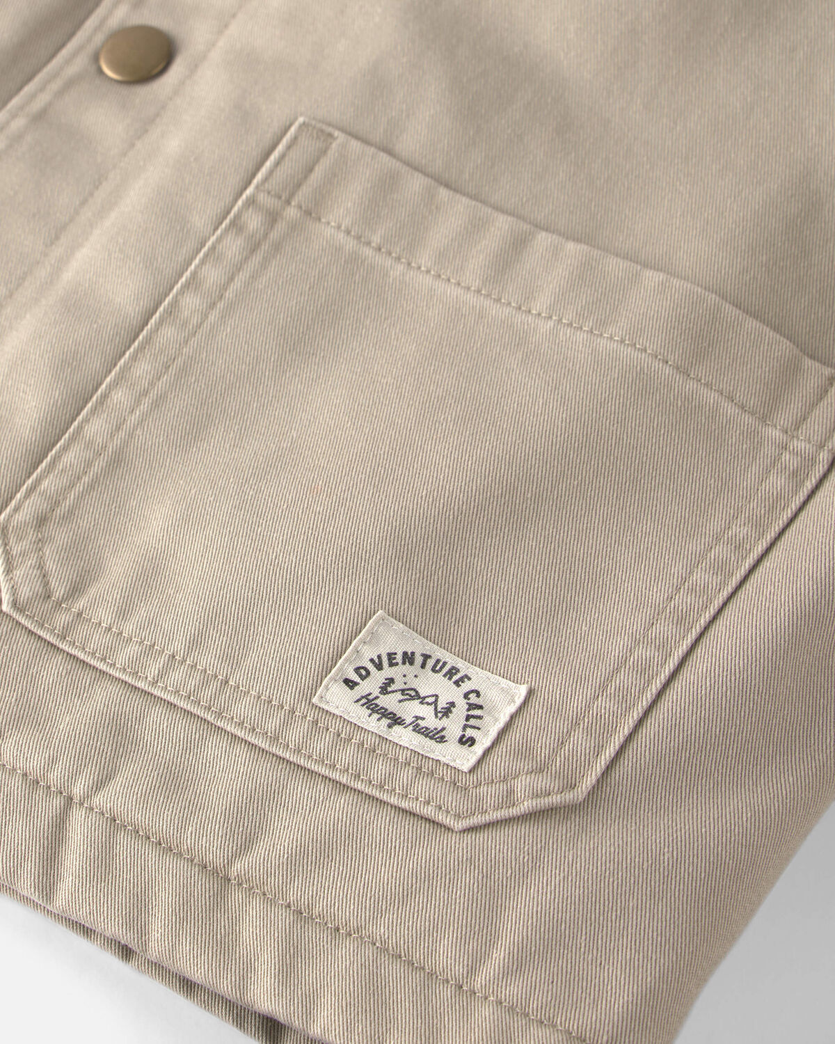 Kids Organic Cotton Twill Barn Jacket - Image 3