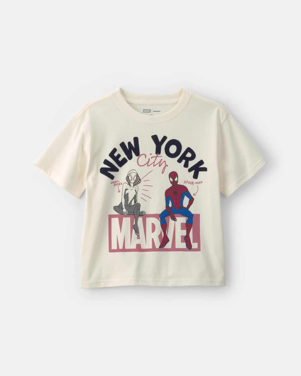 Kids ©Marvel Spider-Man Graphic Tee - Cream