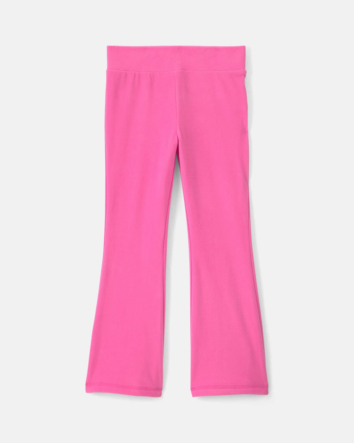 Girls Fleece Wide-Leg Pants - Pink - Image 2