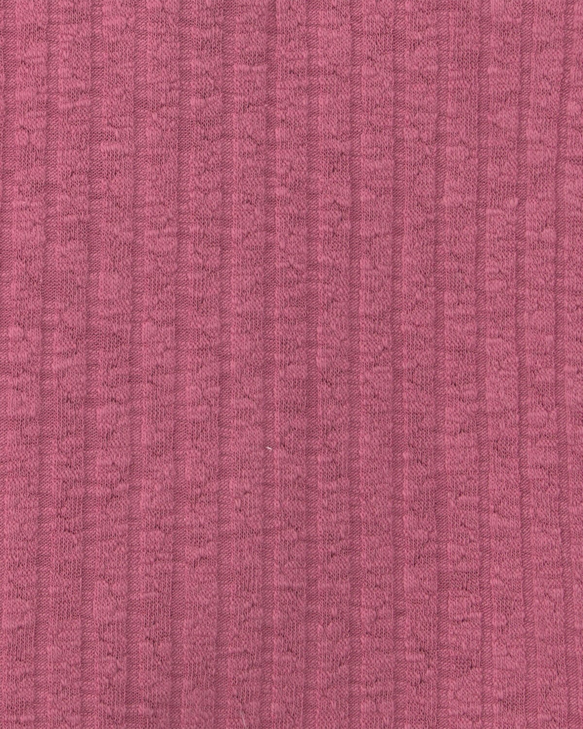 Girls Ribbed Long-Sleeve Henley Top - Pink - Image 2