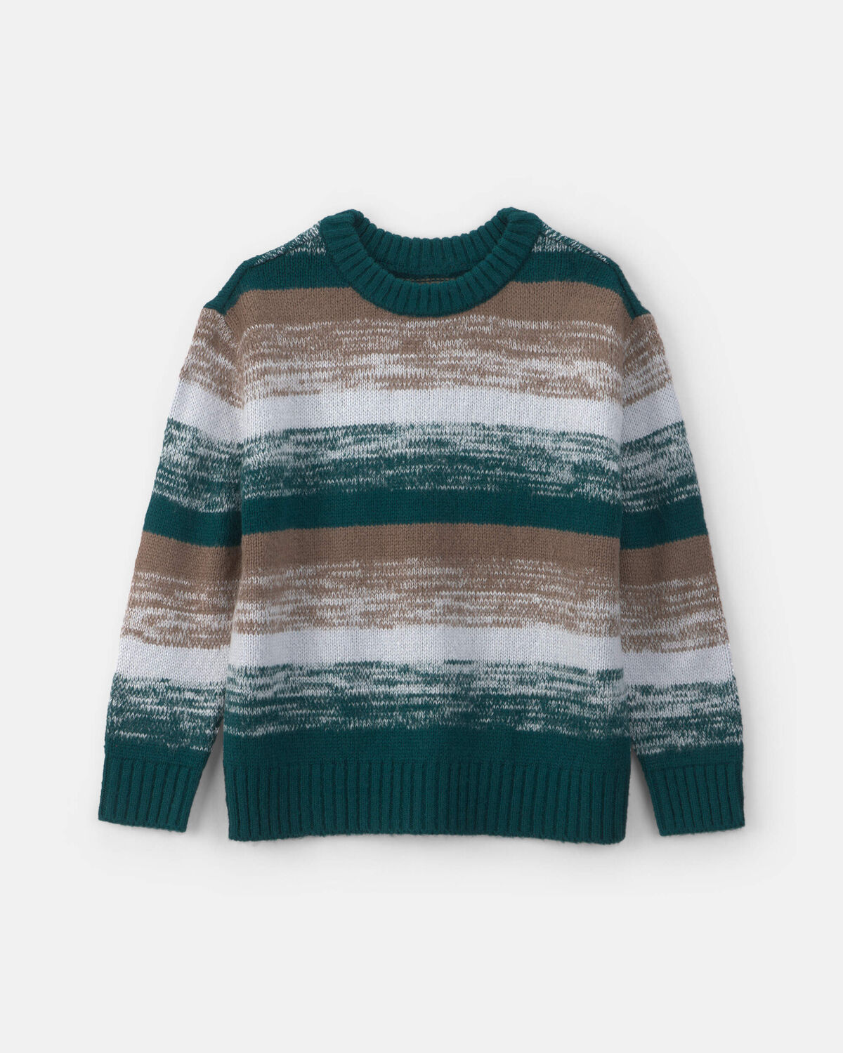 Boys Striped Long-Sleeve Sweater
