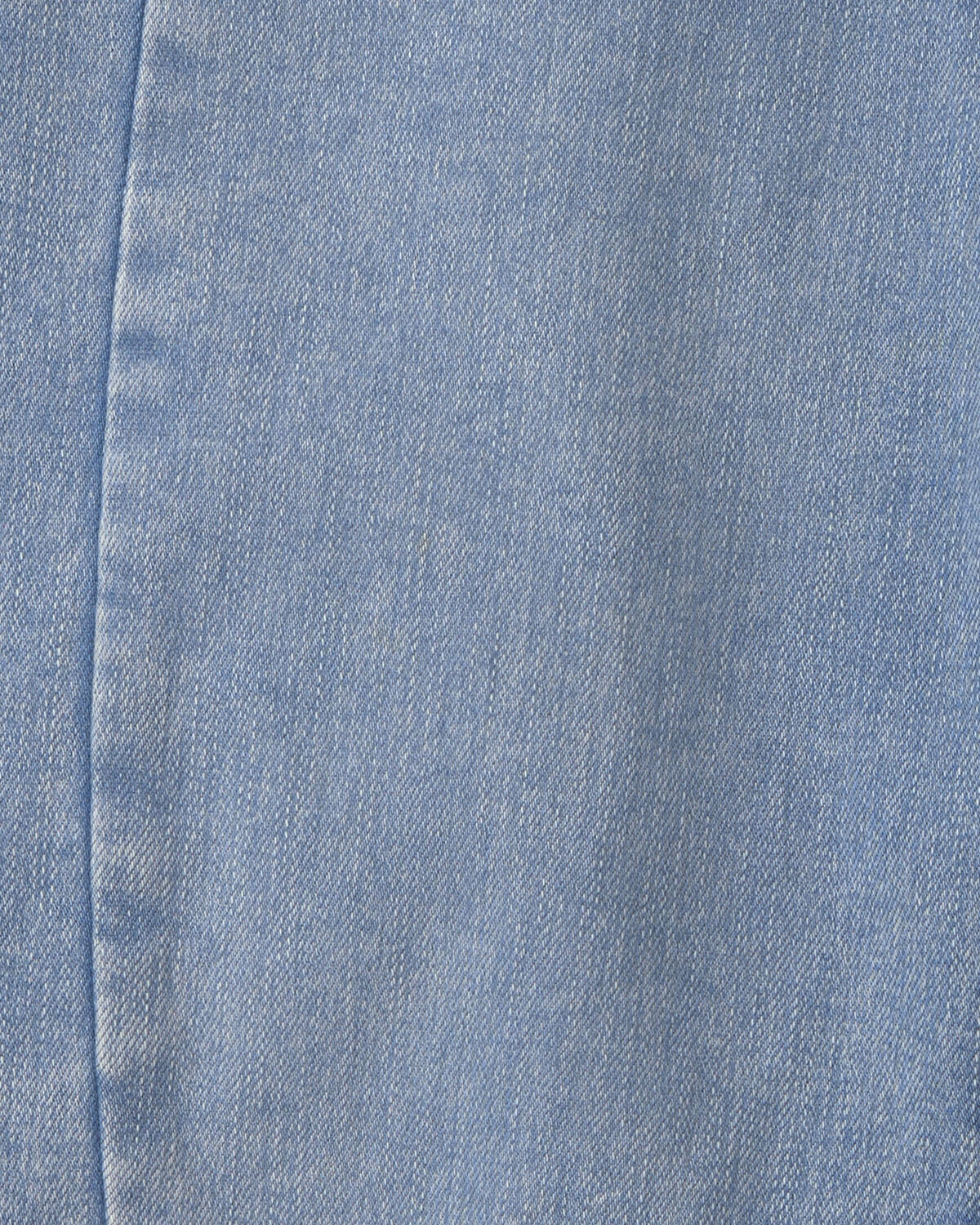 Girls Fleece-Lined Denim Barrel Jeans - Light Wash - Image 5
