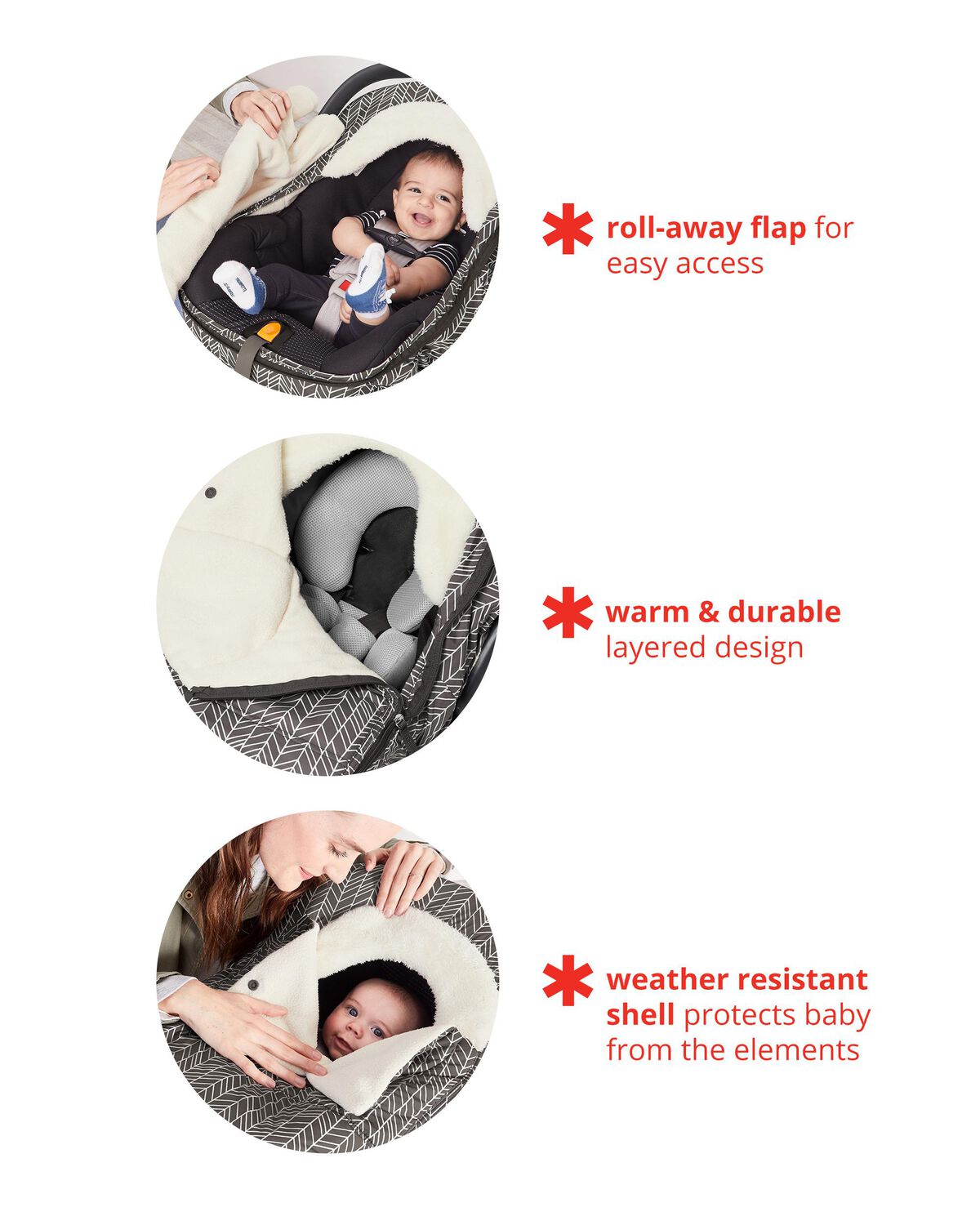 Stroll & Go Car Seat Cover - Image 3