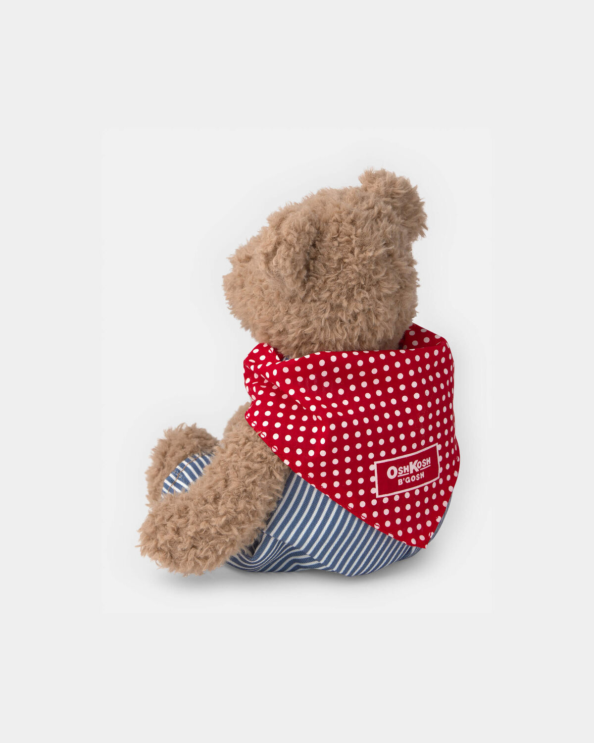 Josh B'gosh' Bear Plush with Hickory Stripe Overalls - Image 2
