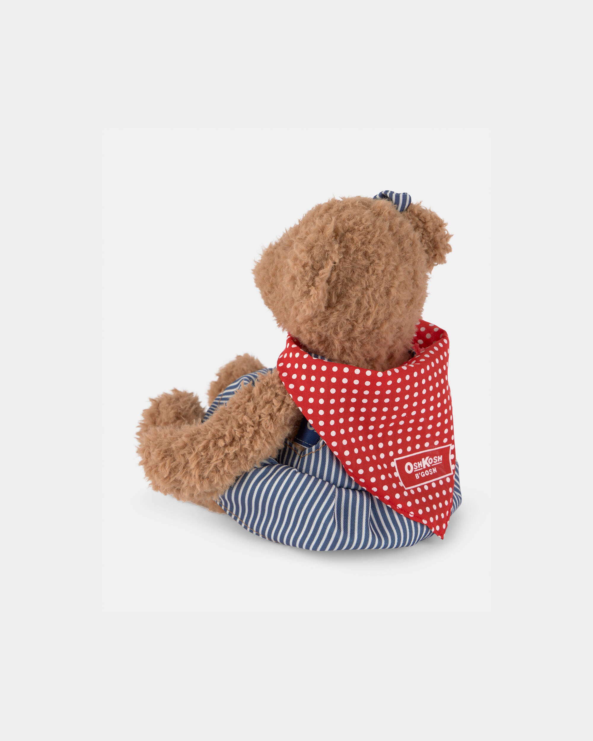 Tosh B'gosh' Bear Plush with Hickory Stripe Skirtall - Image 3
