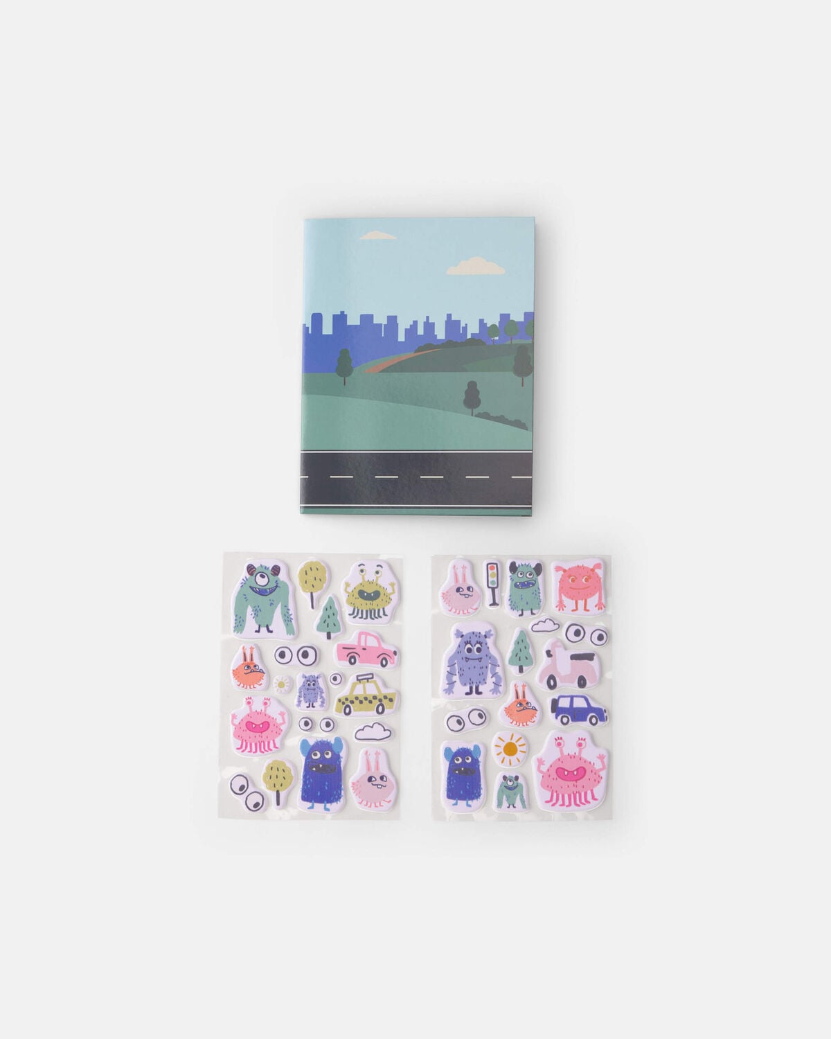 Baby Monster Sticker Book