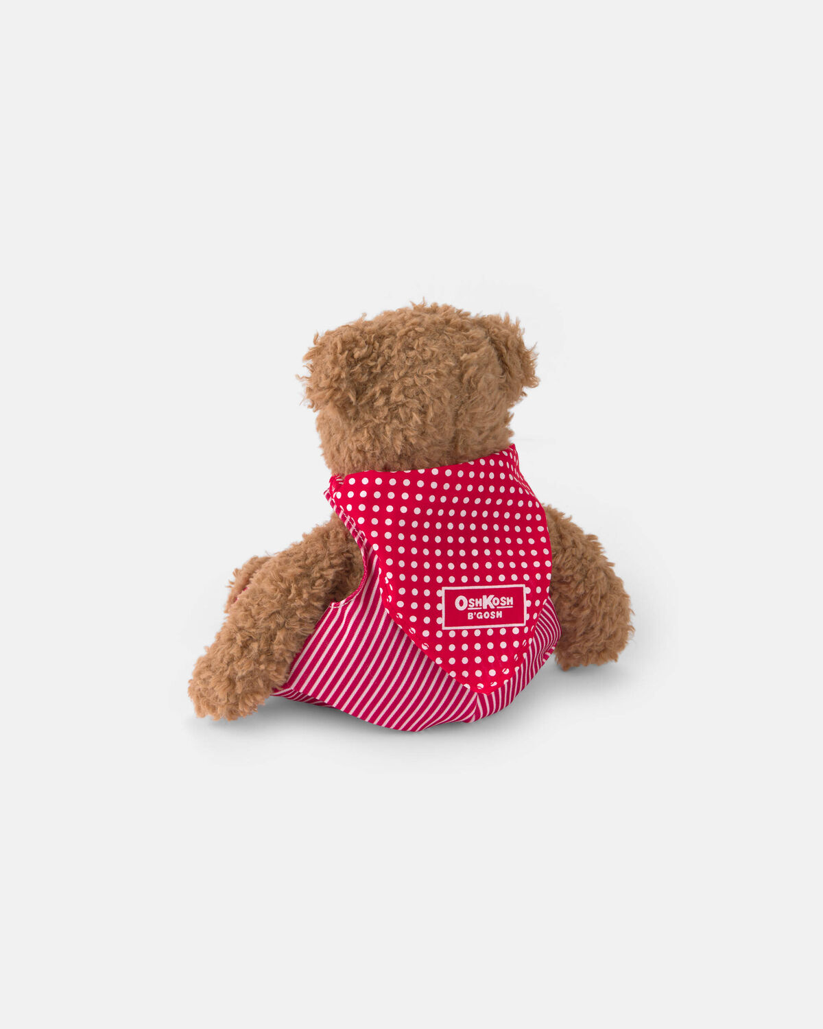 Boys Josh B'gosh' Bear Plush with Hickory Stripe Overalls - Image 2