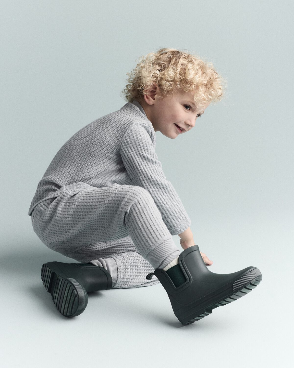 Toddler No-Seam Jogger Pant - Light Blue - Image 6