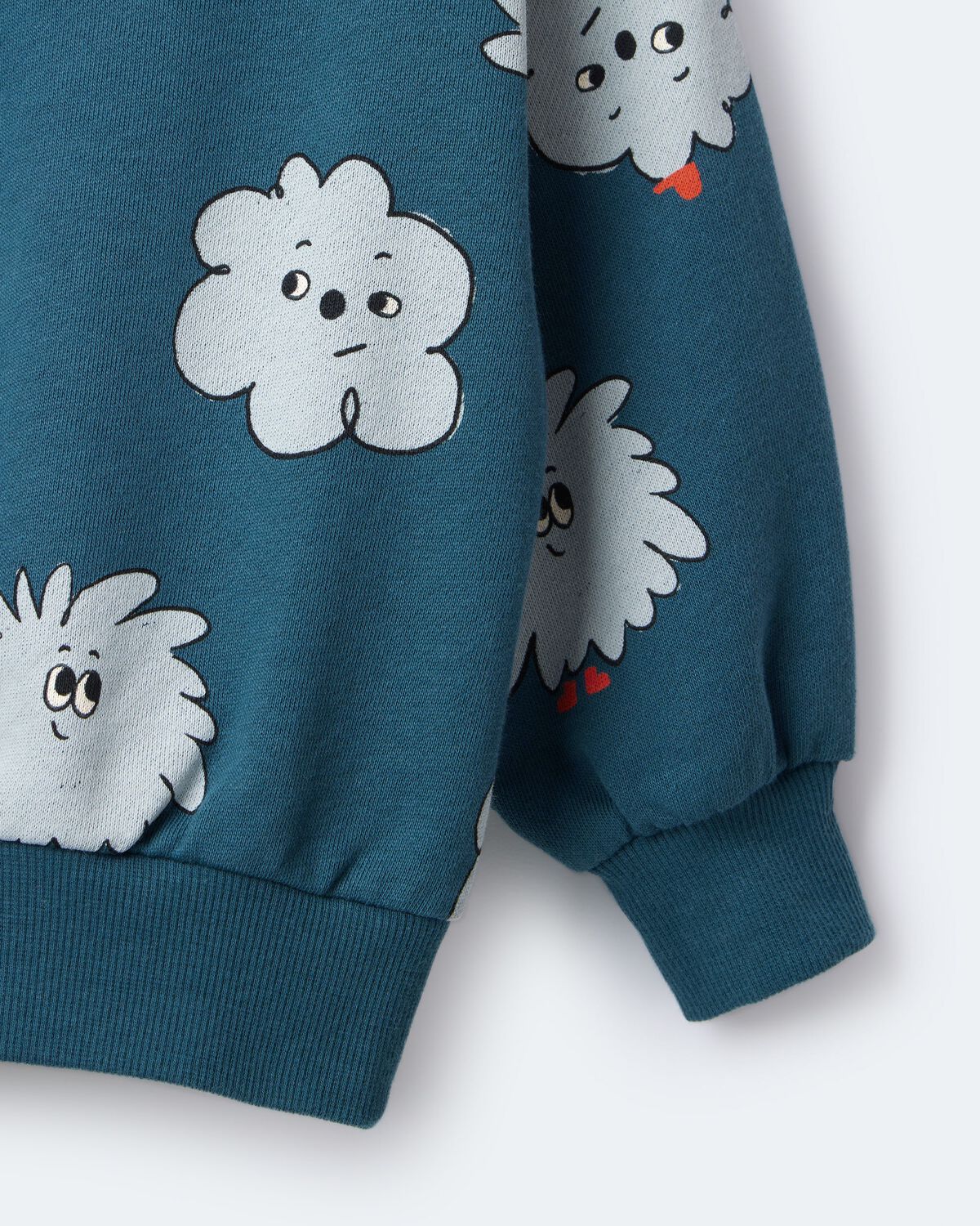Toddler Squish Otter Sweatshirt™ - Deep Teal - Image 6