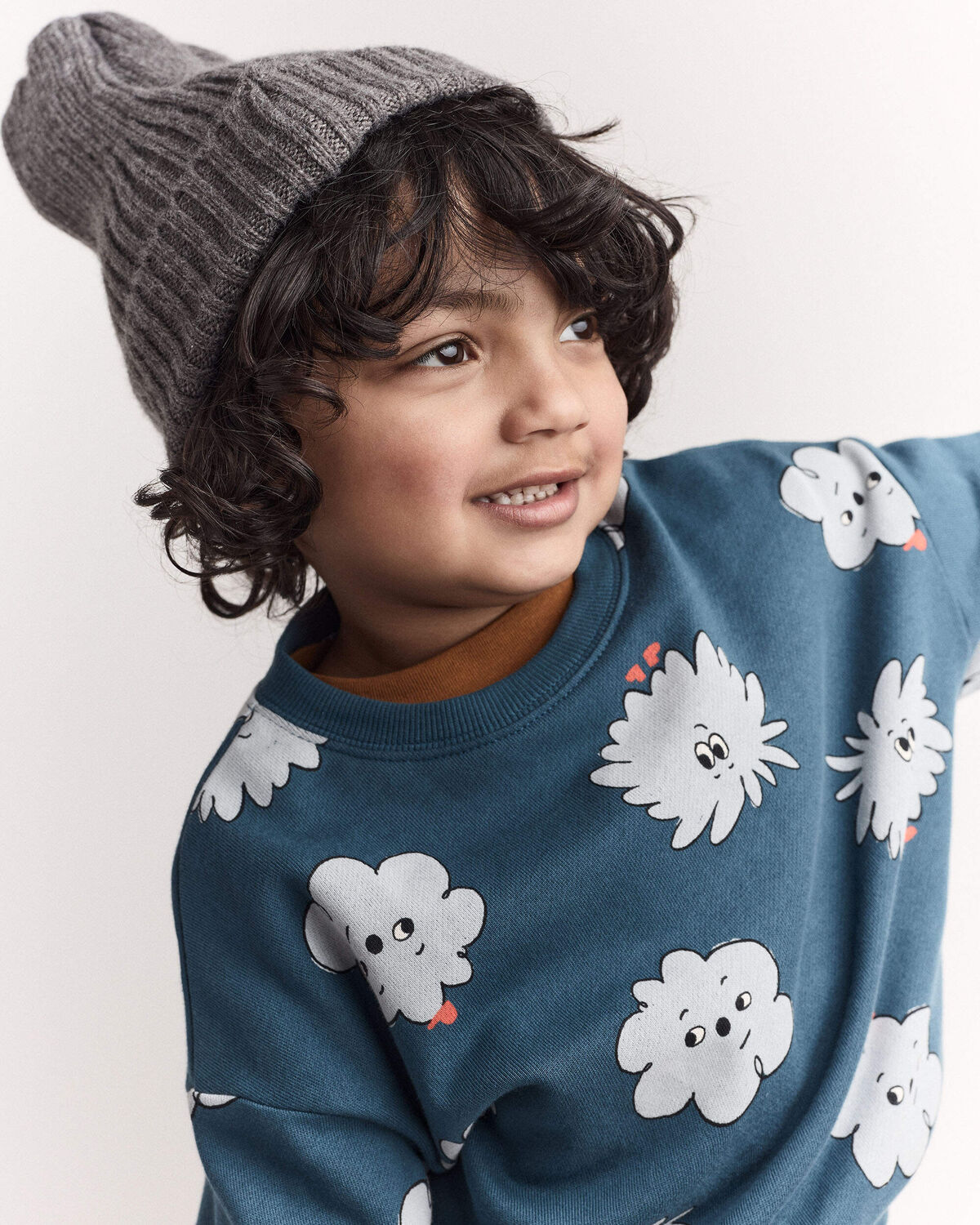 Toddler Squish Otter Sweatshirt™ - Deep Teal - Image 5