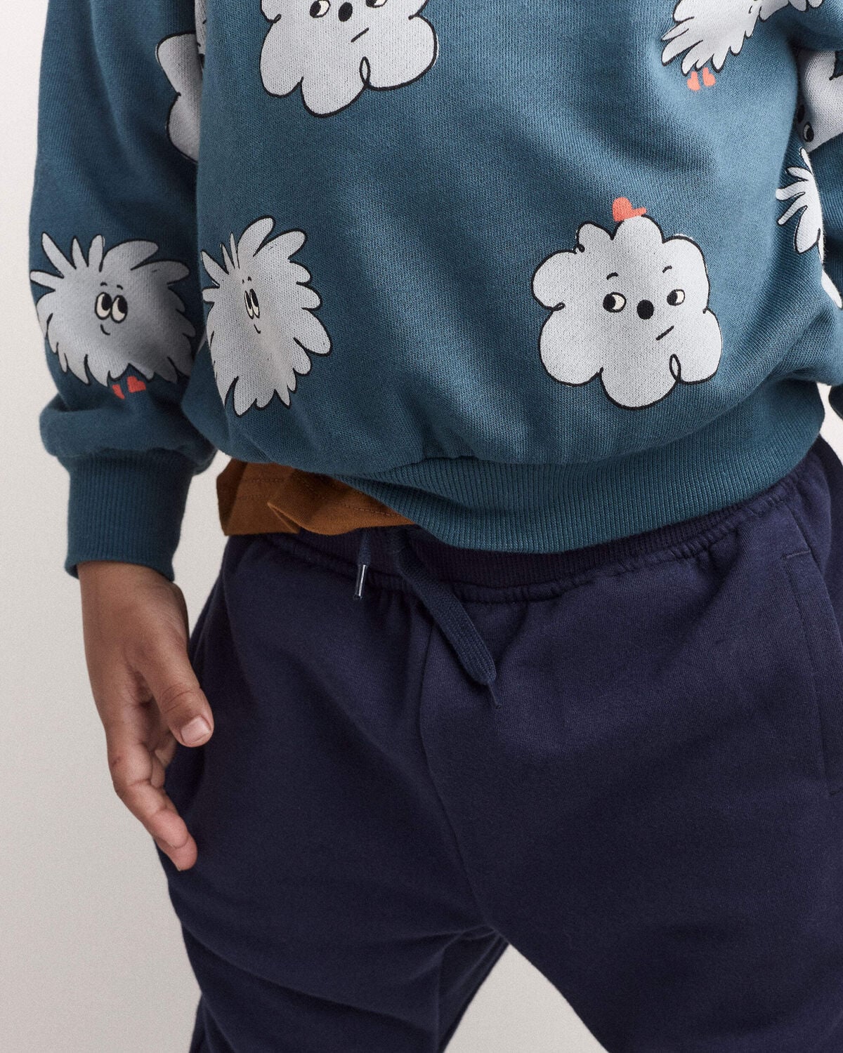 Toddler Squish Otter Sweatshirt™ - Deep Teal - Image 4