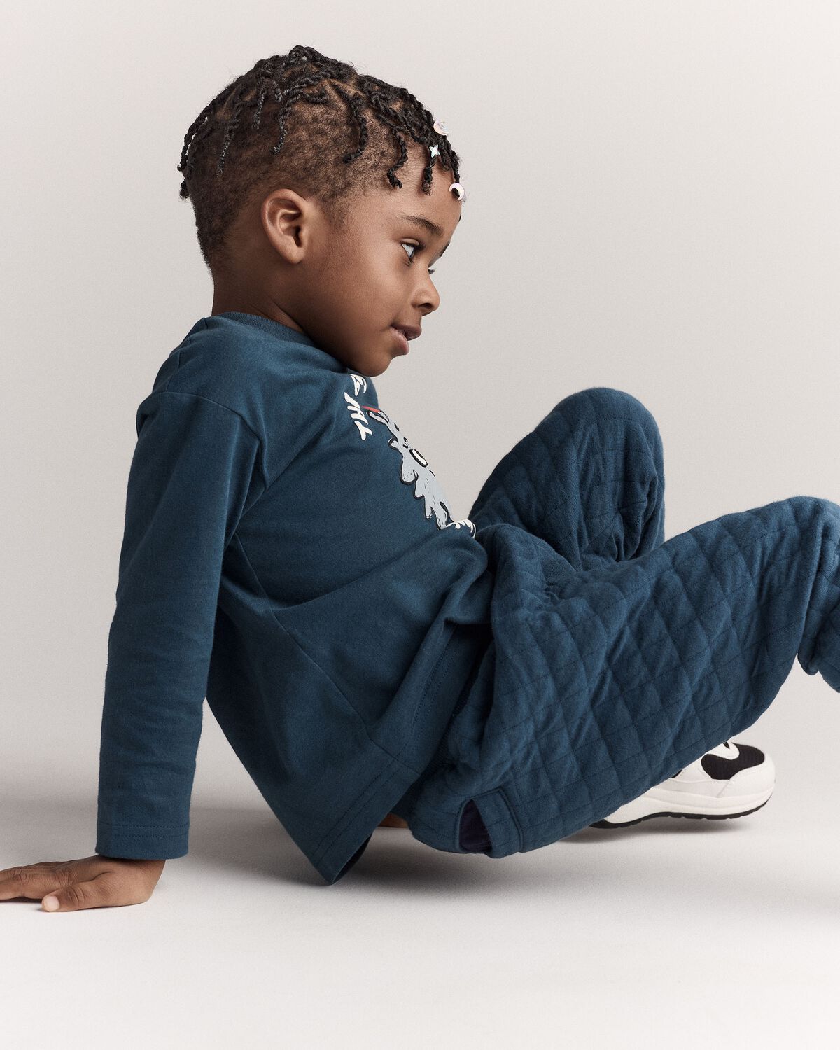 Toddler No-Seam Jogger Pant - Deep Teal - Image 4