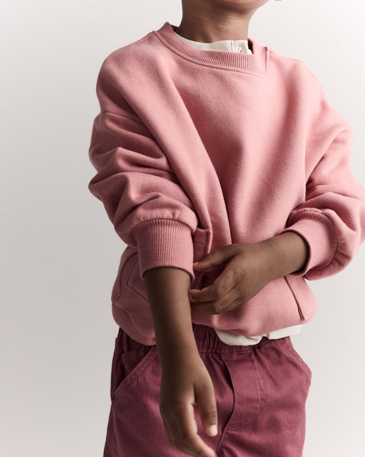Toddler Otter Sweatshirt™ with Pockets - Pink - Image 3