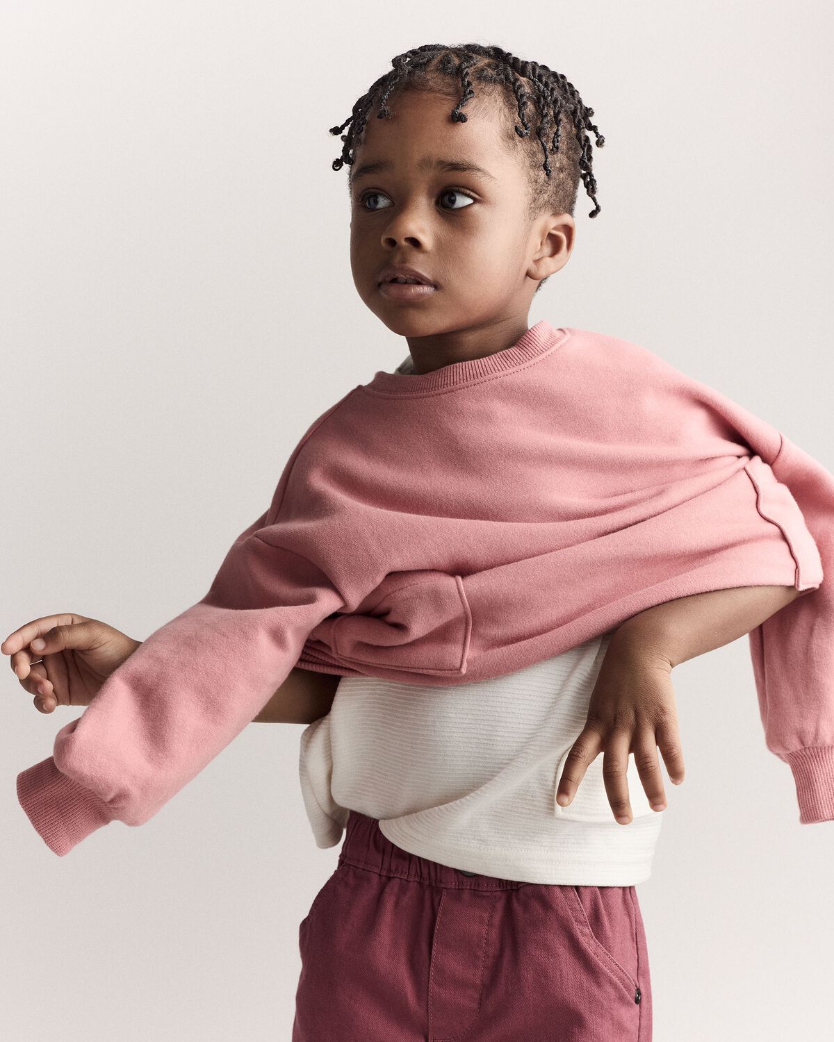 Toddler Otter Sweatshirt™ with Pockets - Pink - Image 5