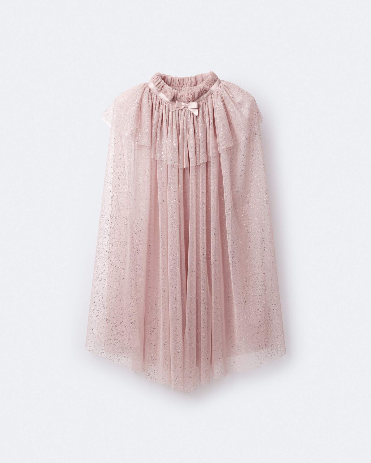 Toddler Girl Confetti Dress Up Cape - Light Pink - Image 2