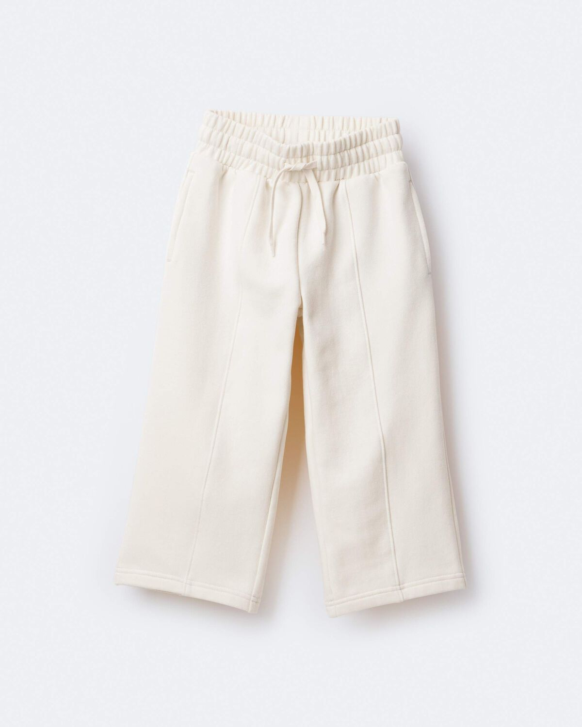 Toddler Girl Linda Wide Leg Pant - Cream - Image 2