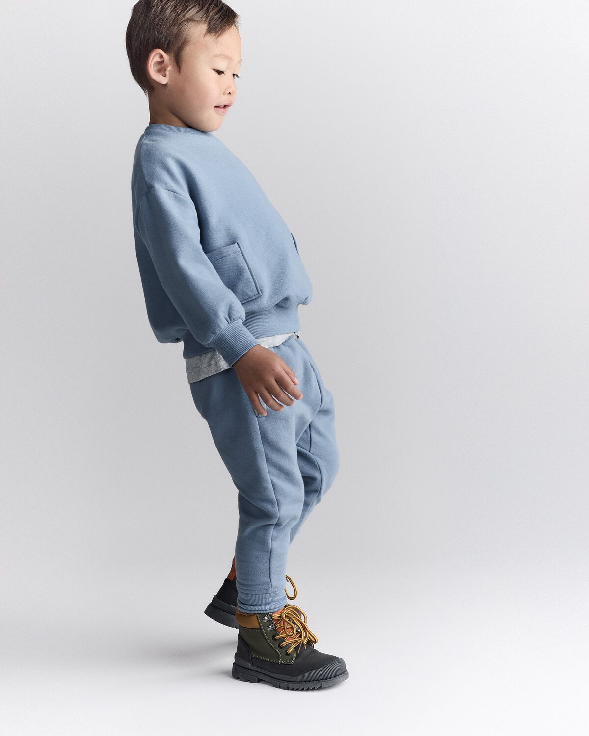 Toddler Otter Sweatshirt™ with Pockets - Blue - Image 3