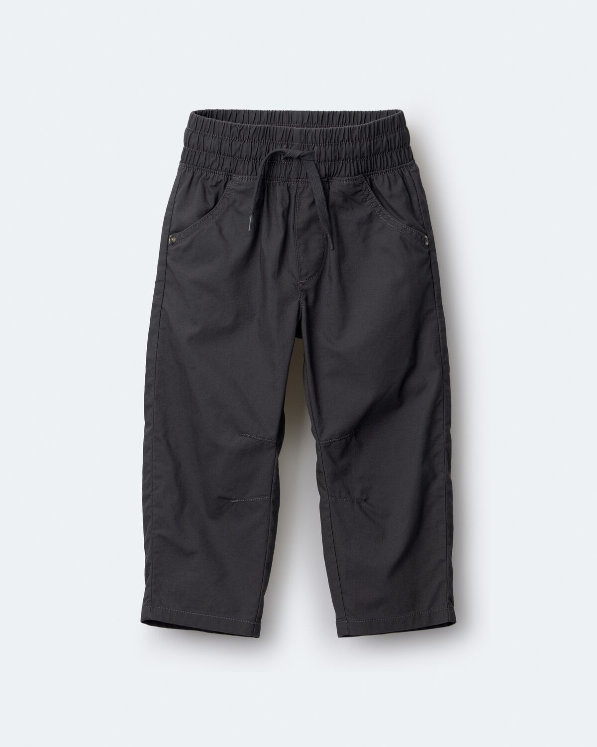 Toddler Boy Canvas Pull-On Pant - Dark Grey - Image 2