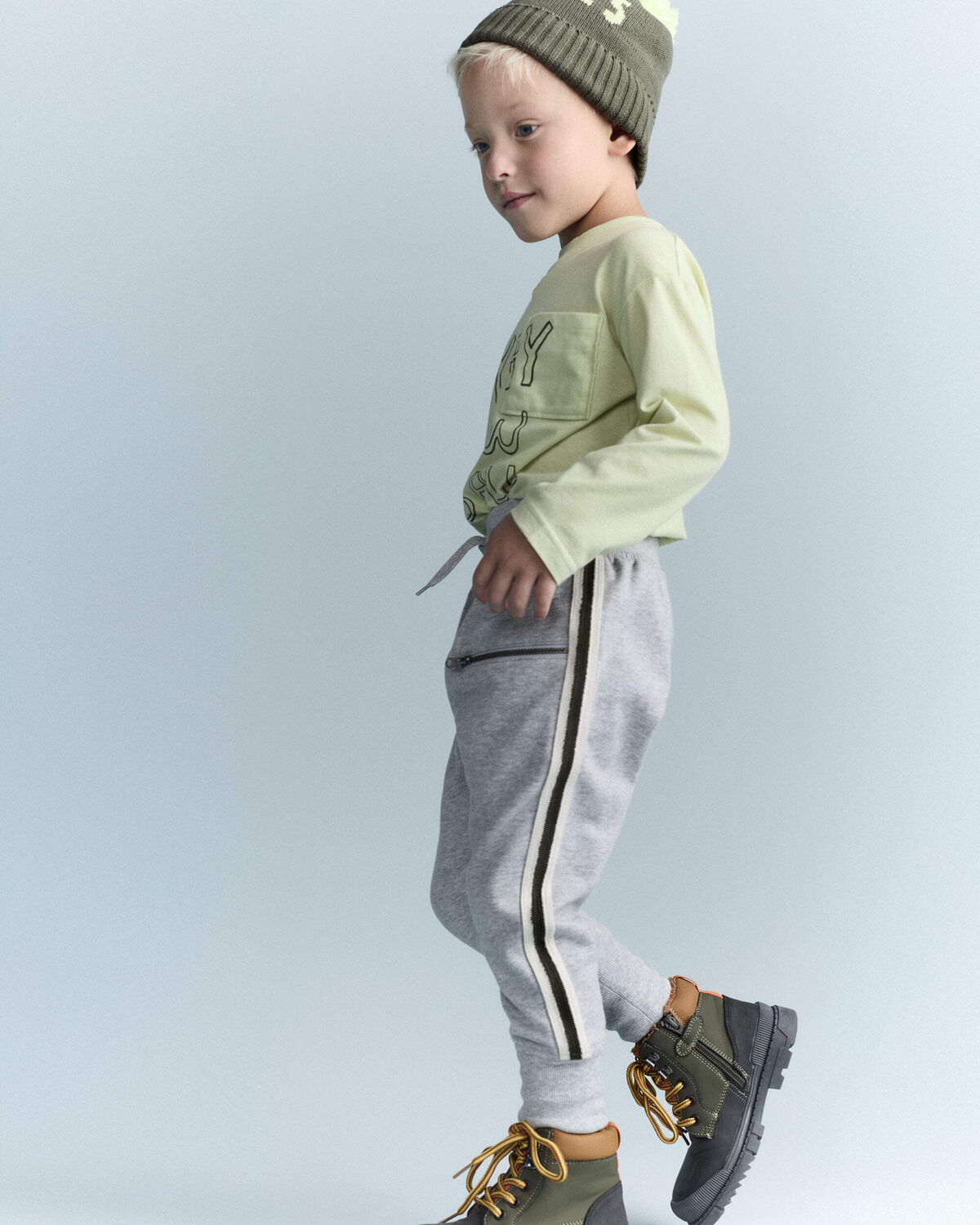 Toddler Fleece Jogger Pant - Heather Grey